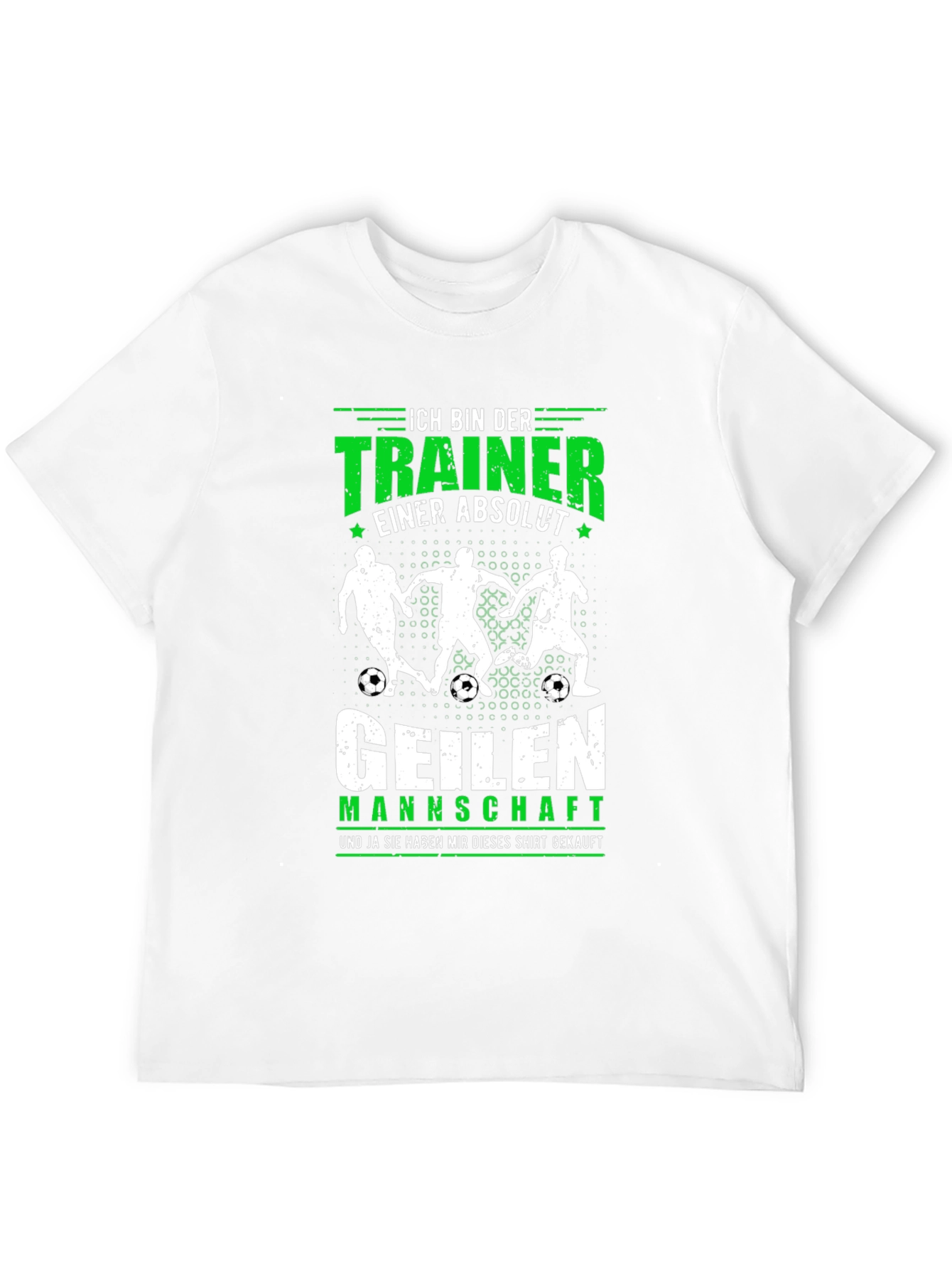 Soccer Coach Geilen Mannschaft Graphic T-Shirt
