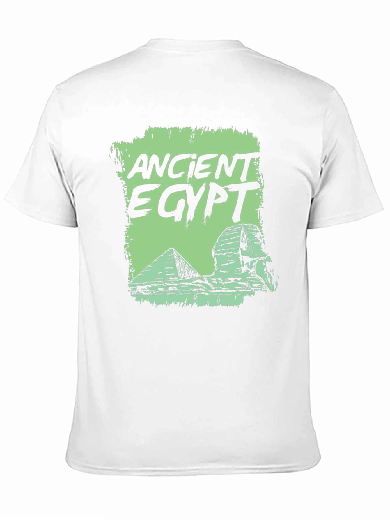Ancient Egypt Tee - Pyramid & Sphinx Graphic T-Shirt