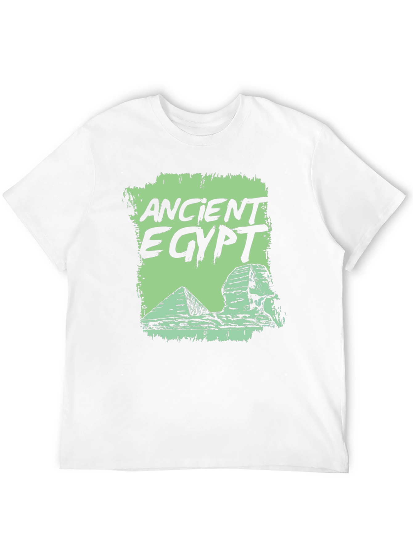 Ancient Egypt Tee - Pyramid & Sphinx Graphic T-Shirt