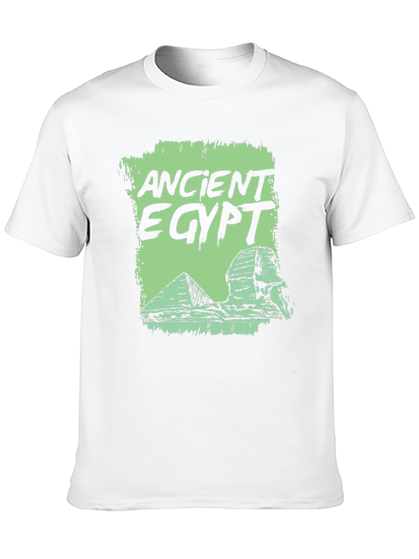 Ancient Egypt Tee - Pyramid & Sphinx Graphic T-Shirt