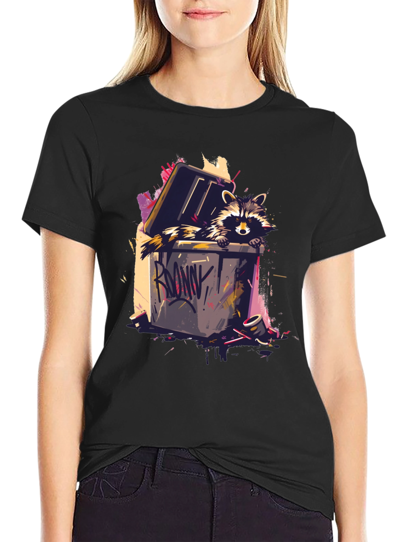 Raccoon Graphic Tee