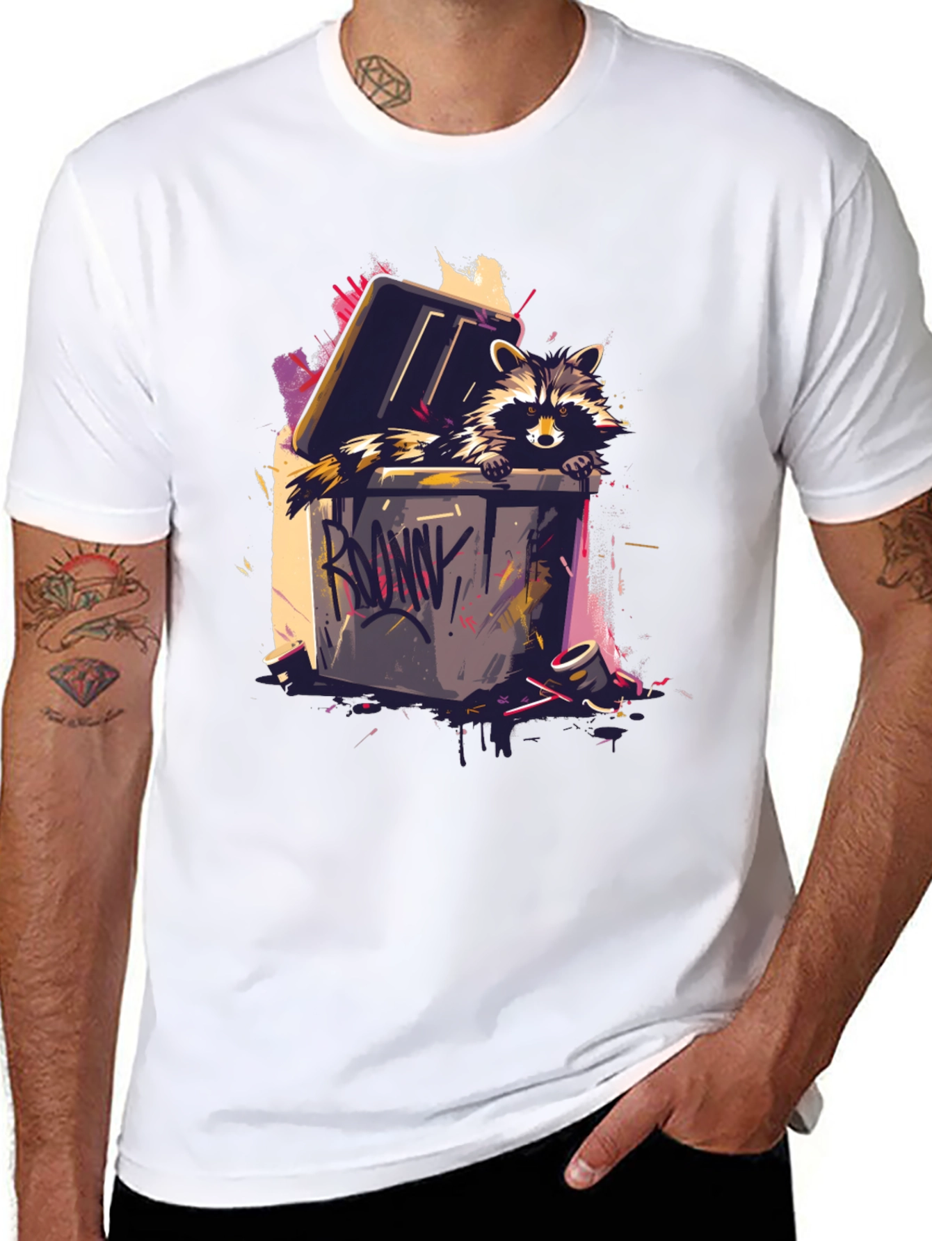 Raccoon Graphic Tee