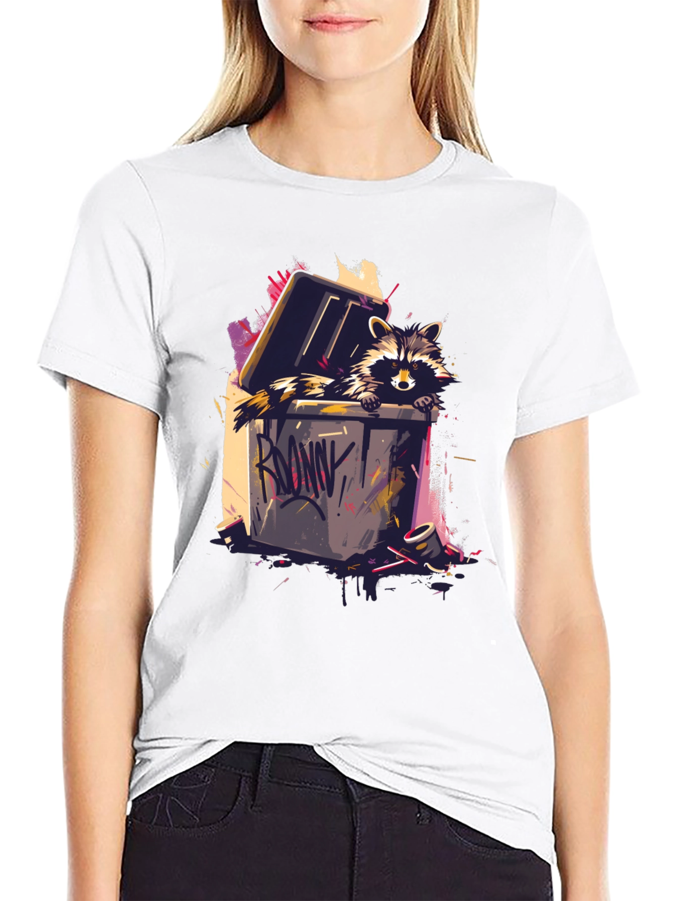 Raccoon Graphic Tee