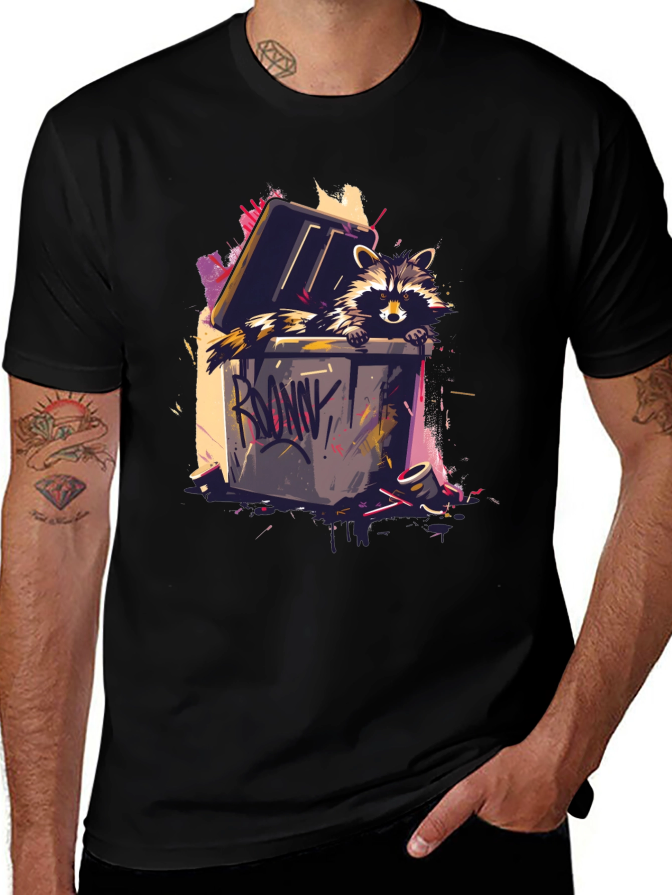 Raccoon Graphic Tee