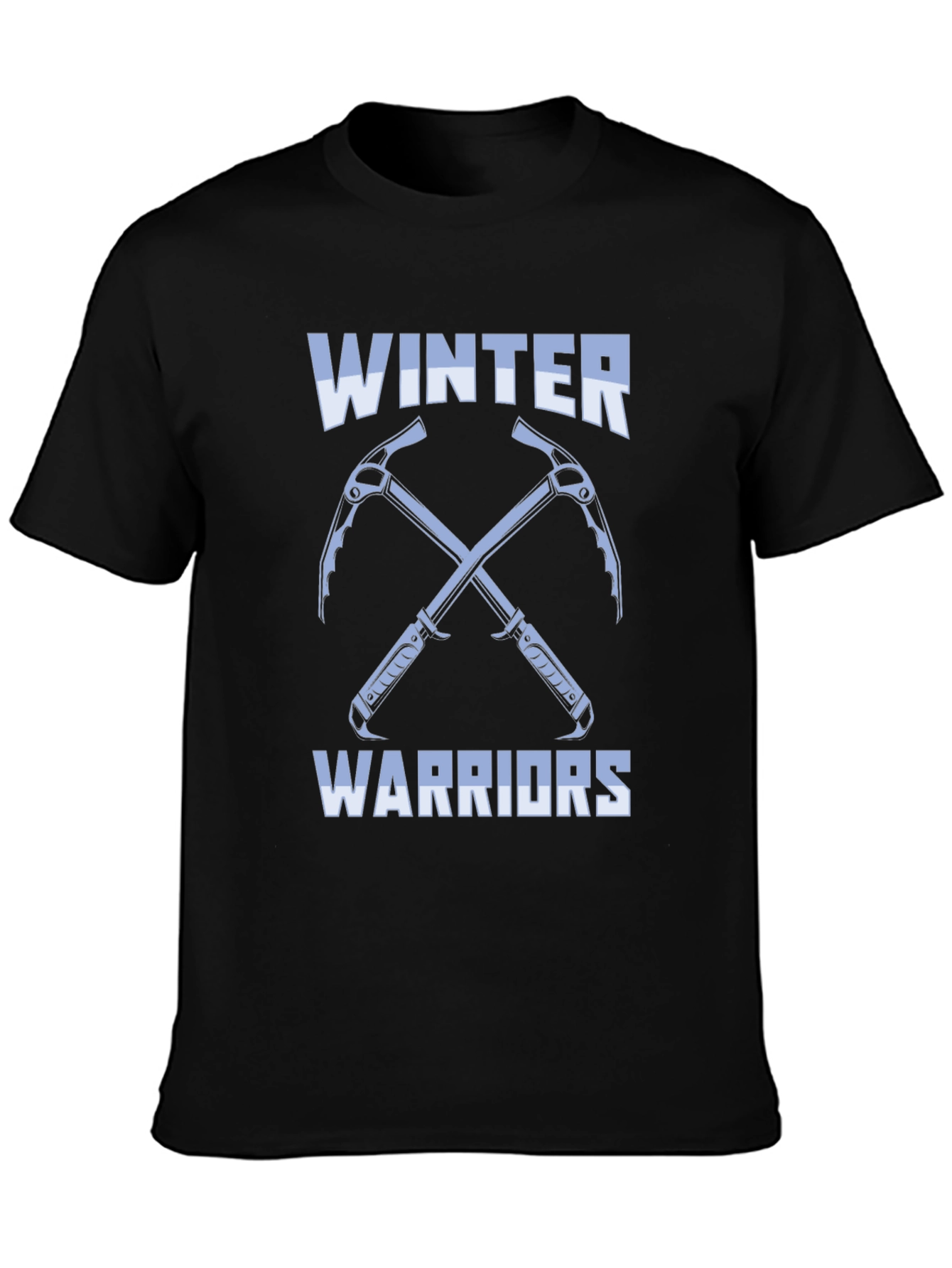 Winter Warriors Graphic Tee - Black