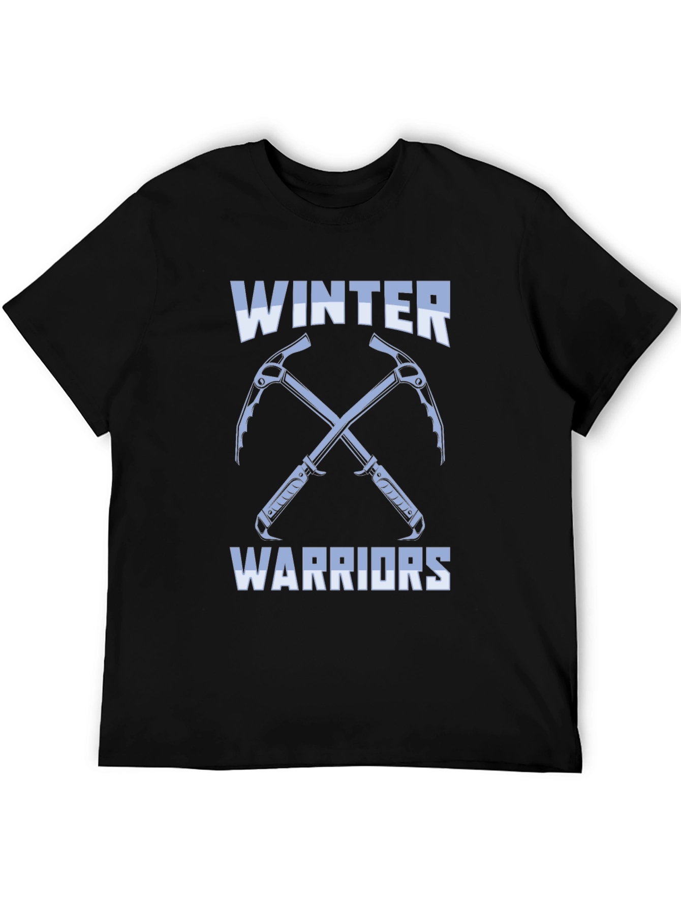 Winter Warriors Graphic Tee - Black