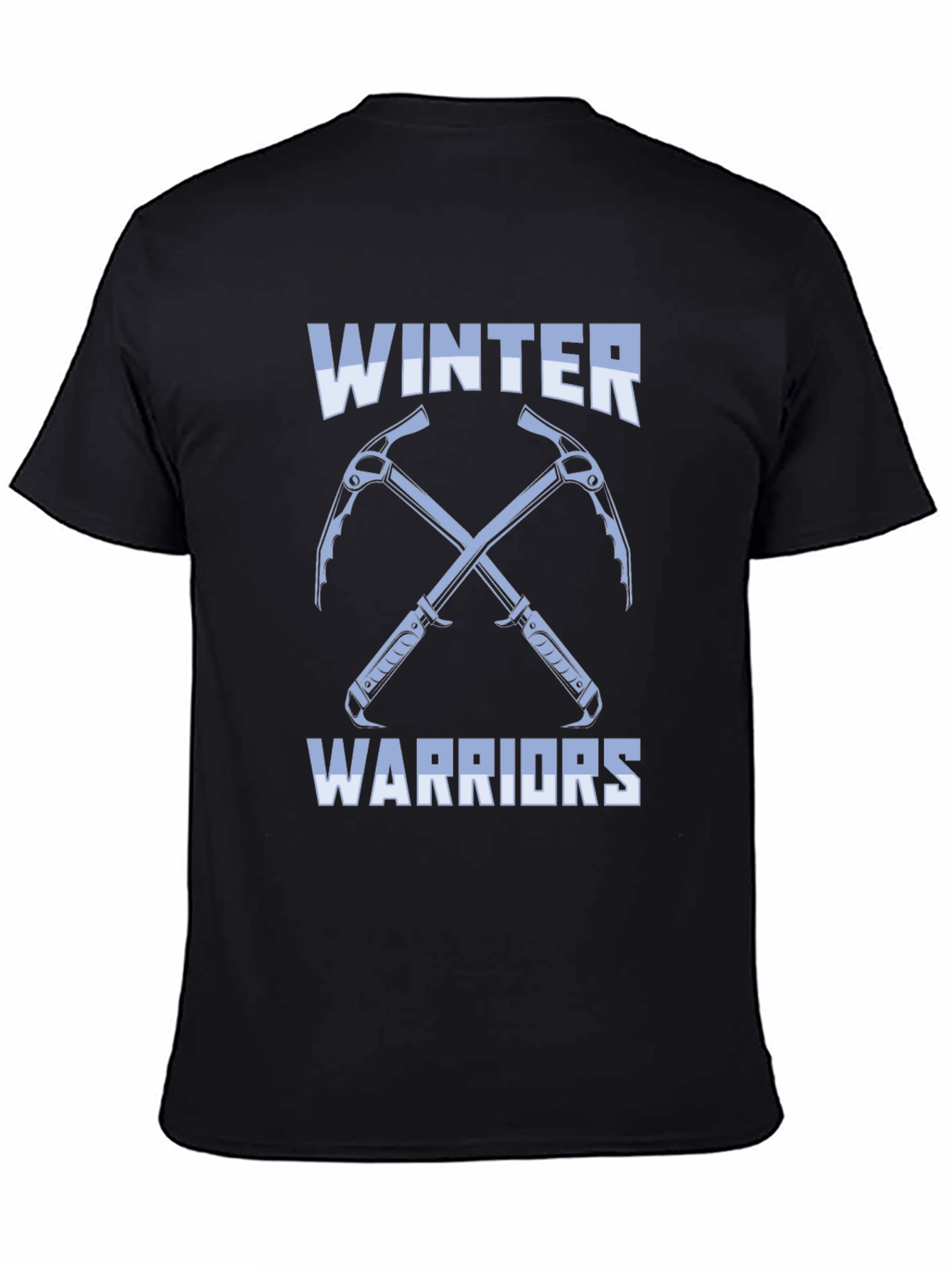Winter Warriors Graphic Tee - Black