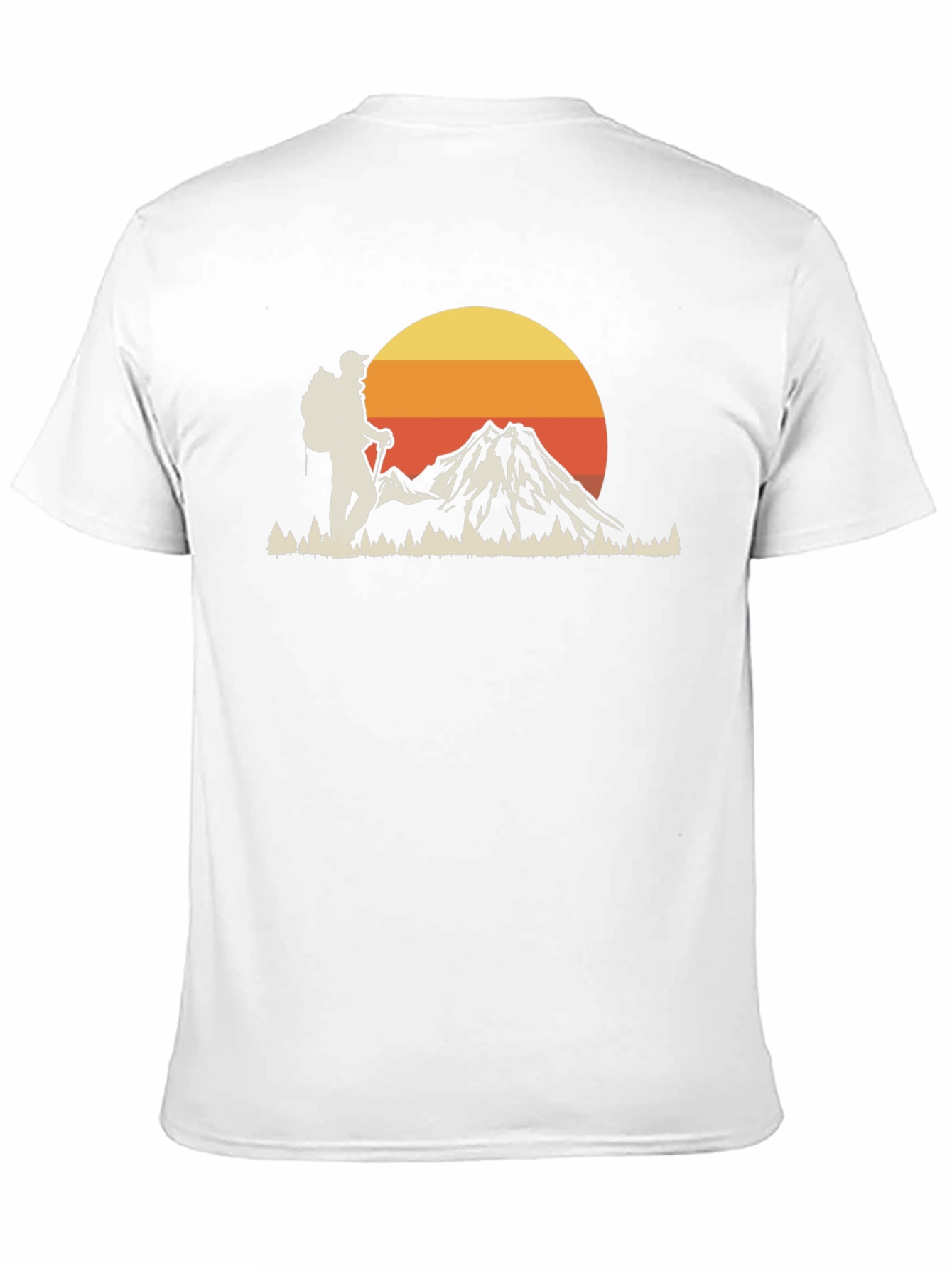 Mountain Hiker Graphic Tee - Outdoor Adventure Shirt