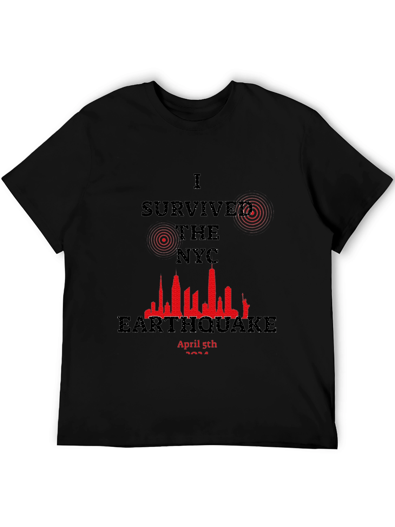 I Survived the NYC Earthquake T-Shirt