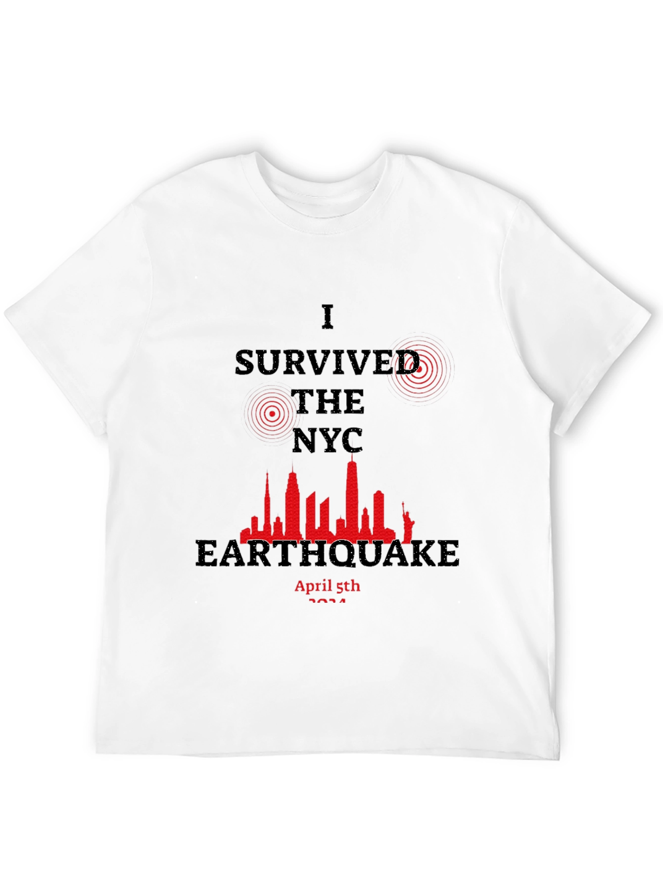 I Survived the NYC Earthquake T-Shirt