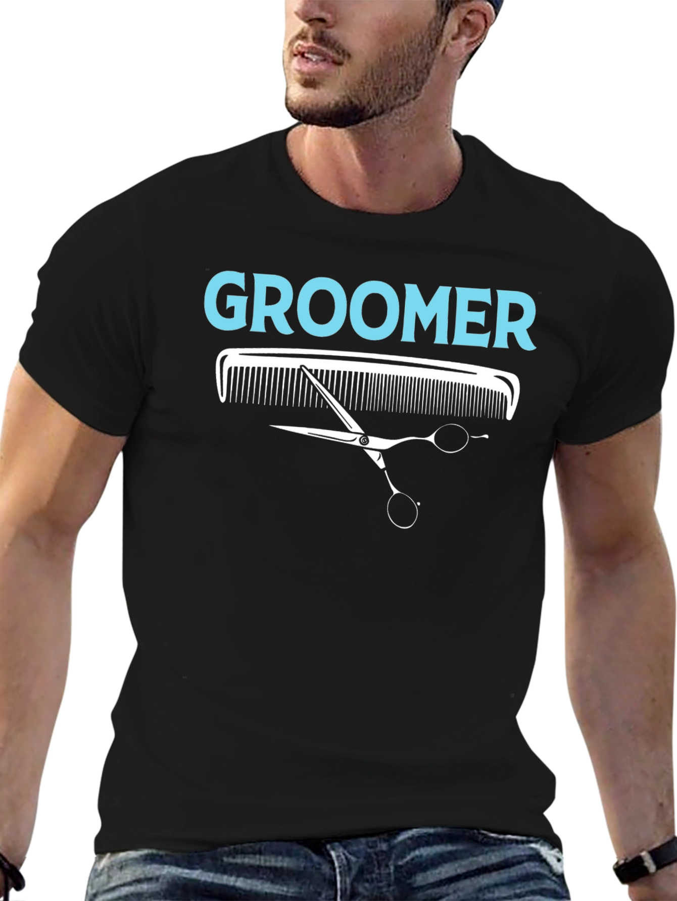 Groomer T-Shirt: Barber Style