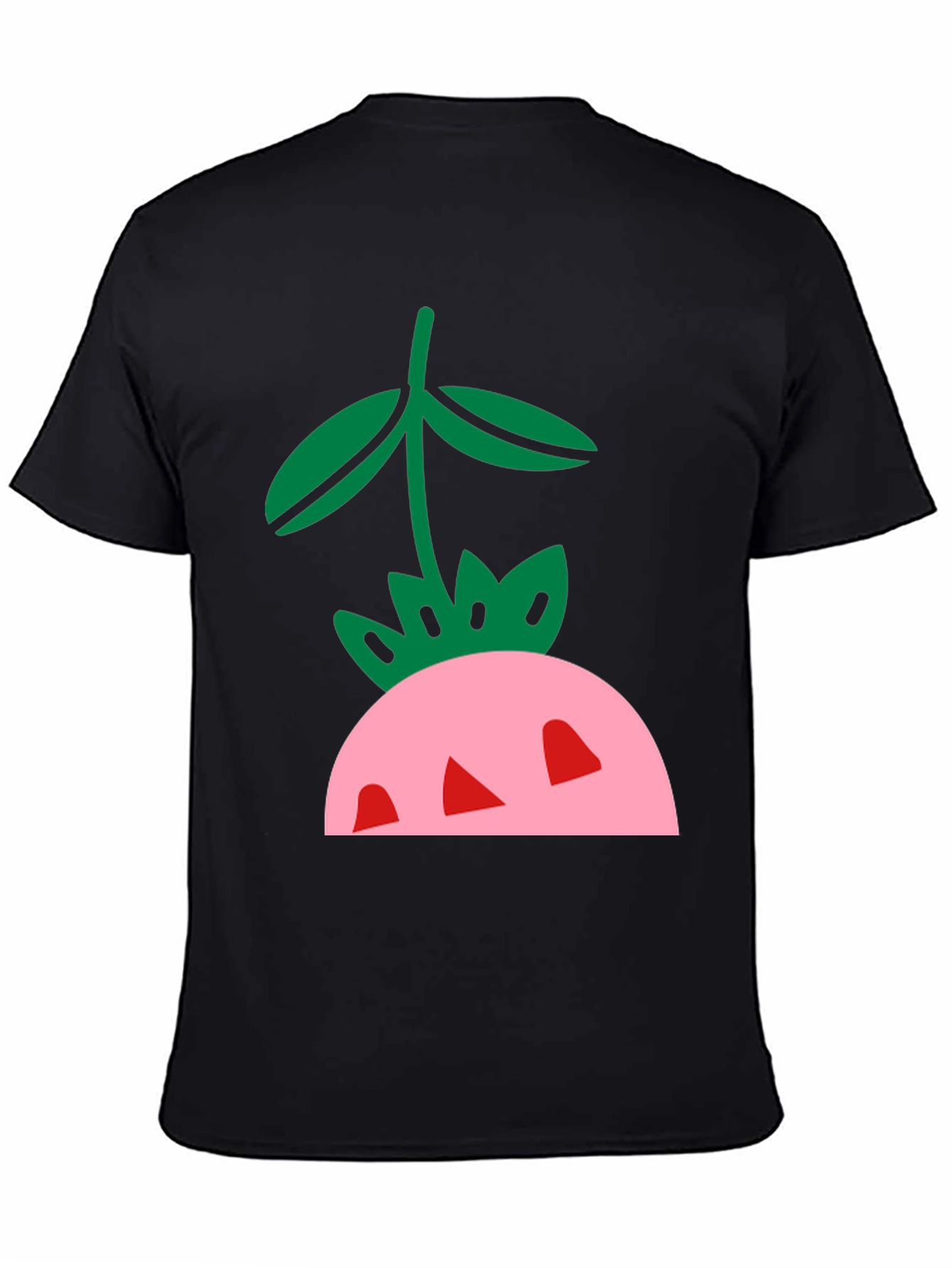 Strawberry Graphic Tee - Unique Fruit Design