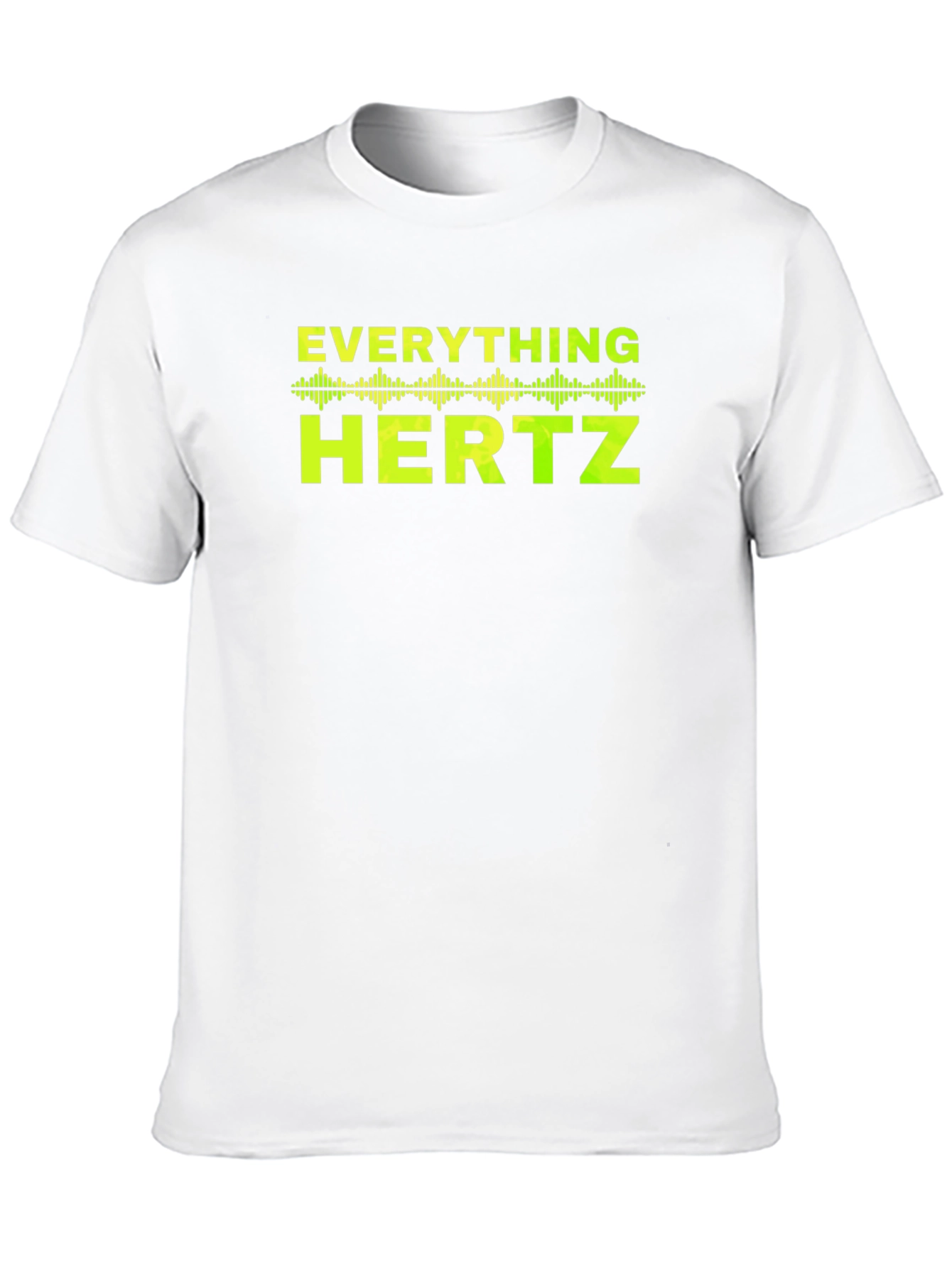 Everything Hertz Graphic Tee - Black Cotton T-Shirt