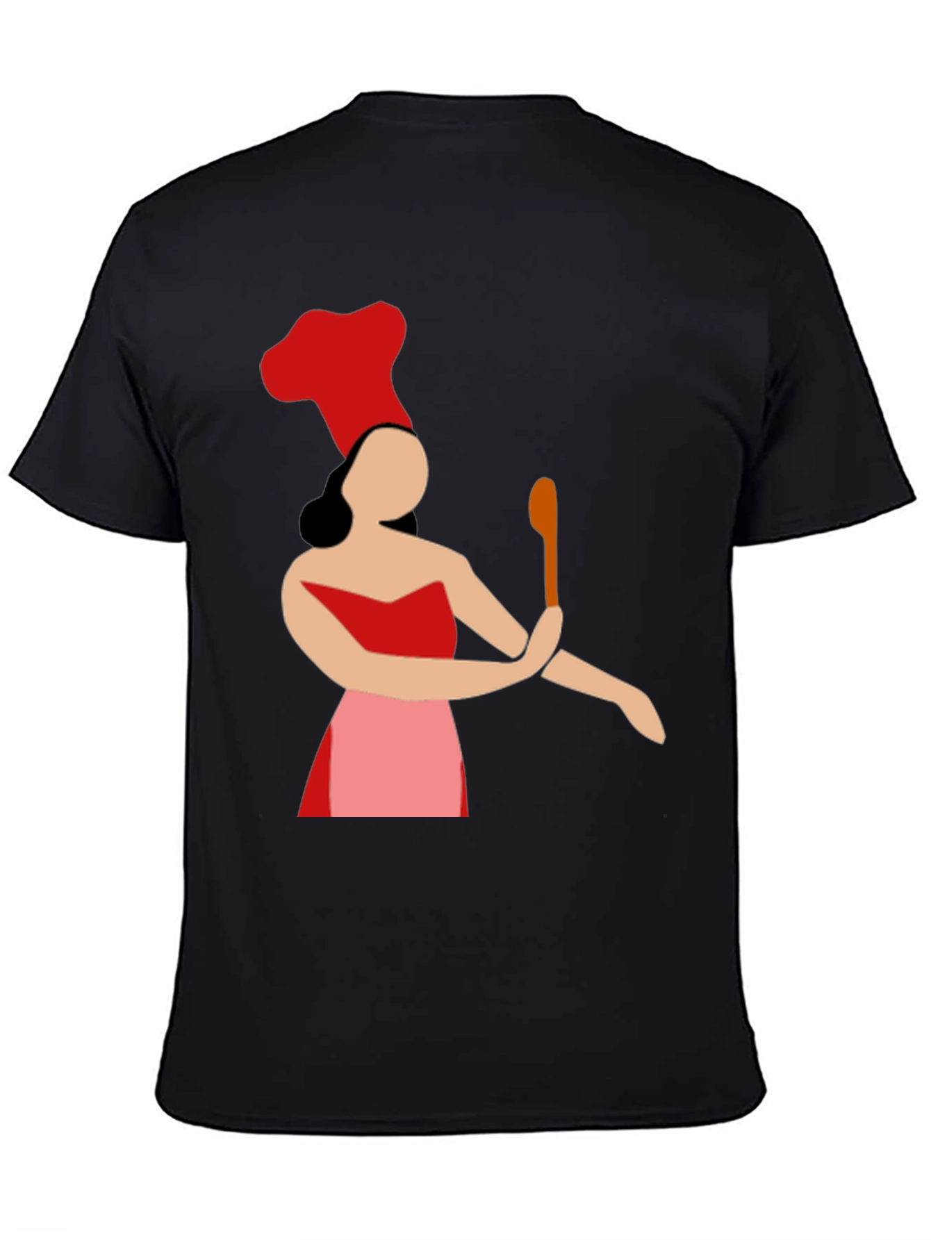 Chef Woman Graphic Tee - Novelty Cook T-Shirt