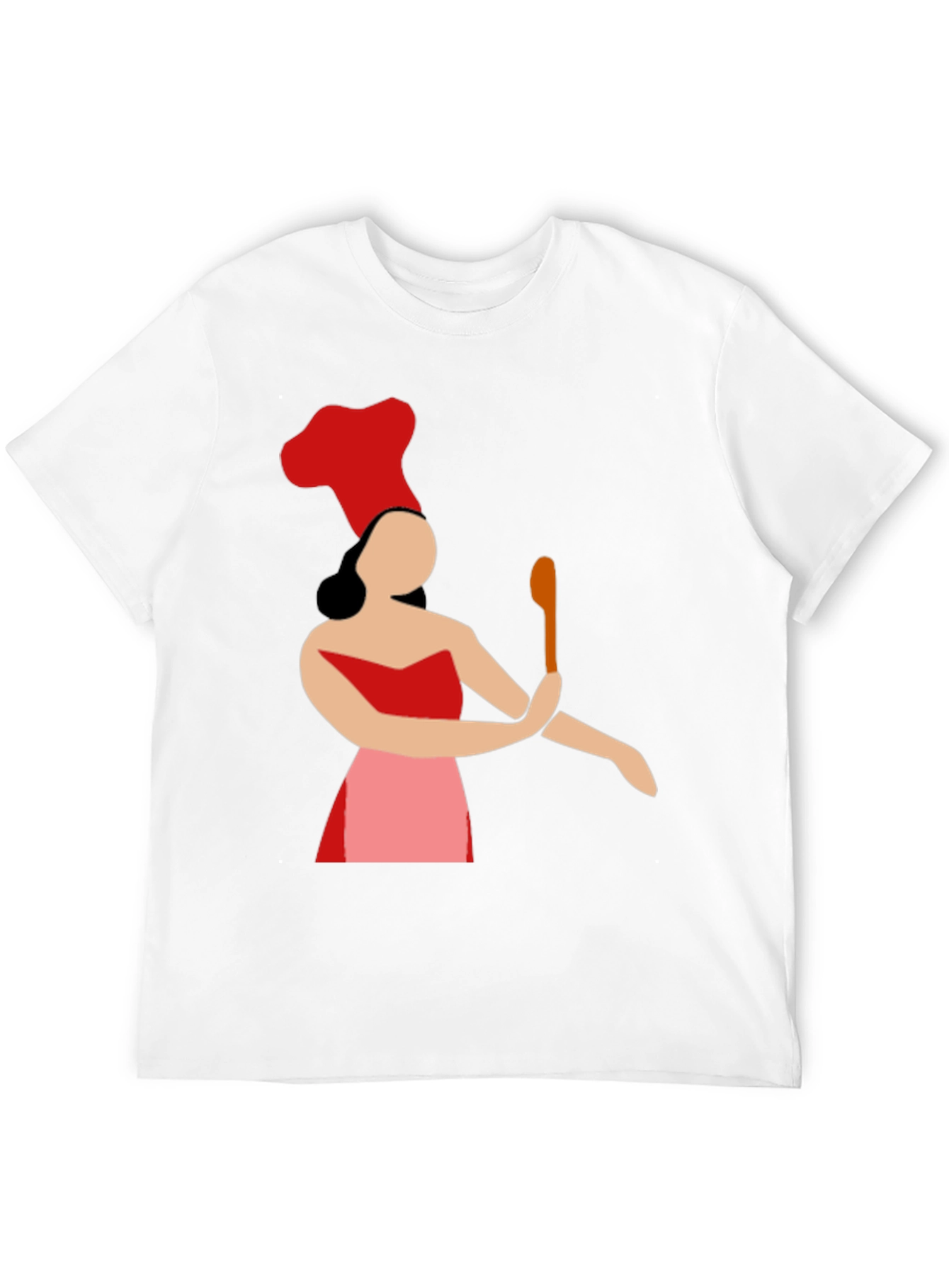 Chef Woman Graphic Tee - Novelty Cook T-Shirt
