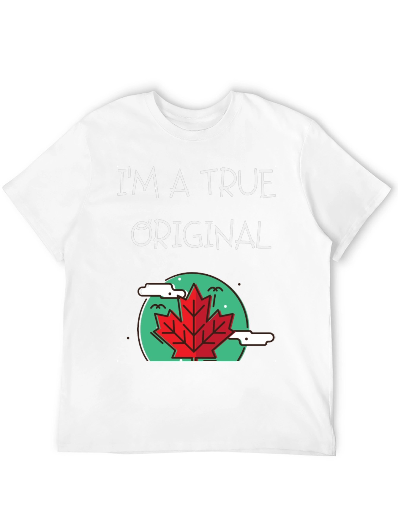 True Original Maple Leaf Graphic T-Shirt
