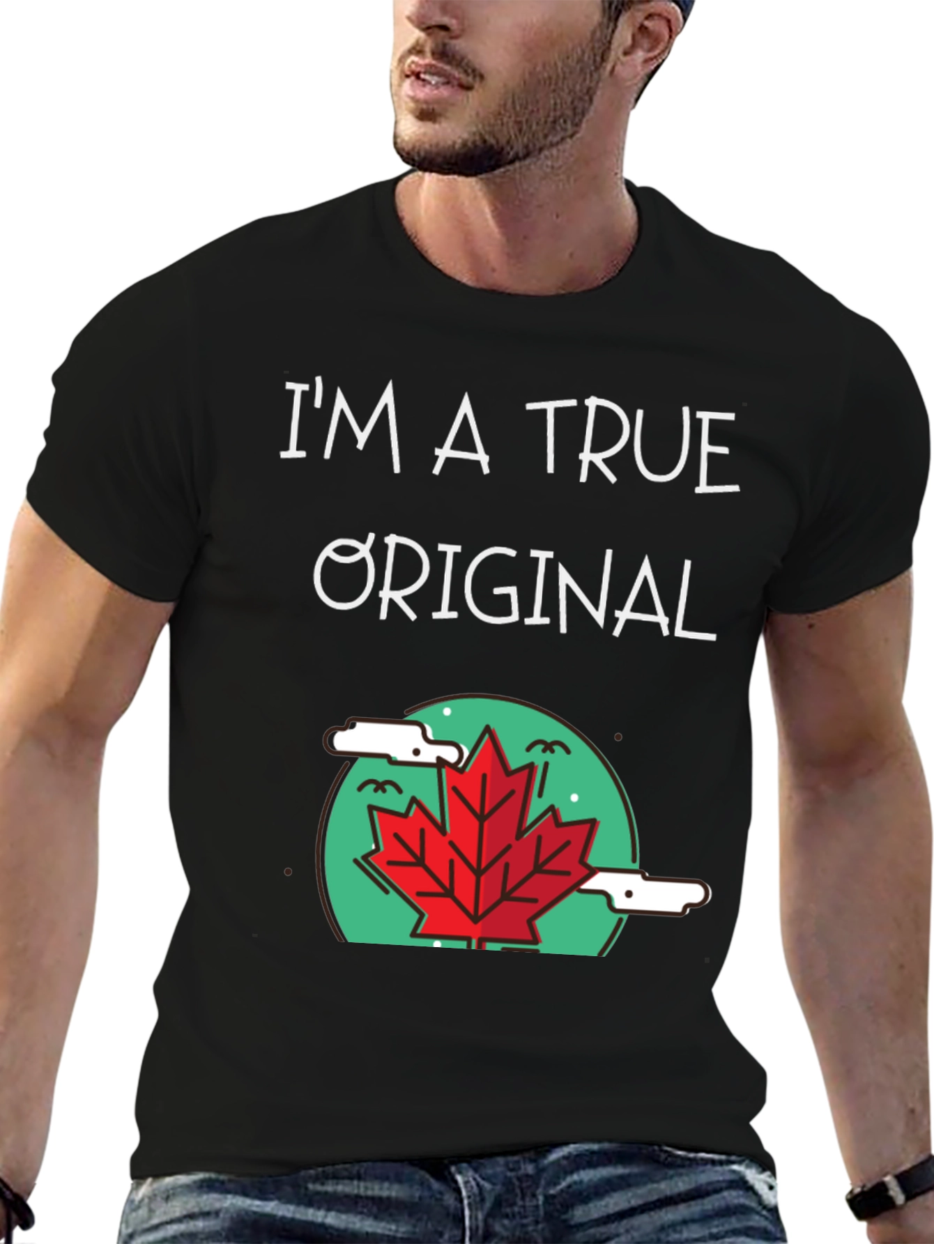 True Original Maple Leaf Graphic T-Shirt