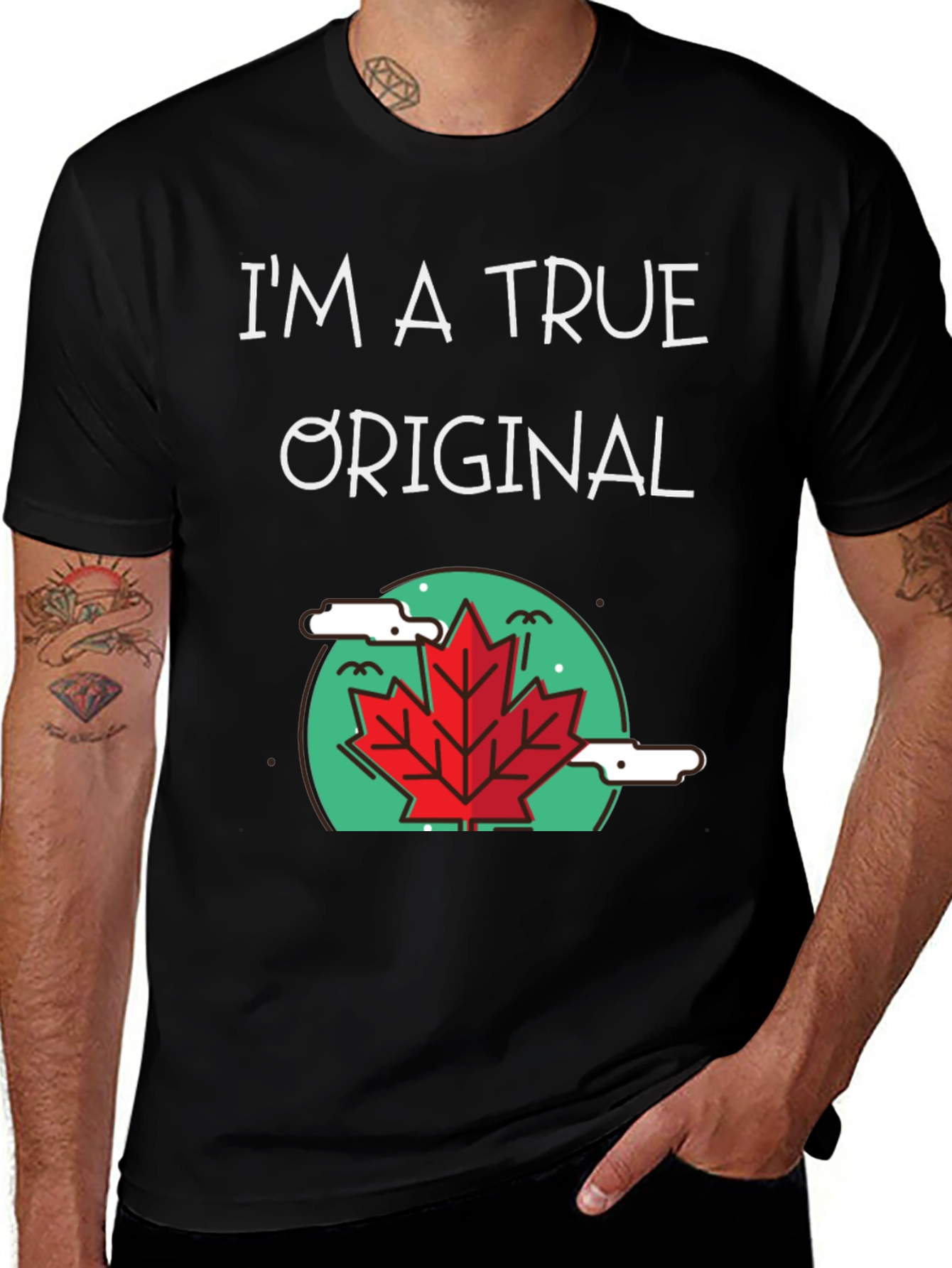 True Original Maple Leaf Graphic T-Shirt