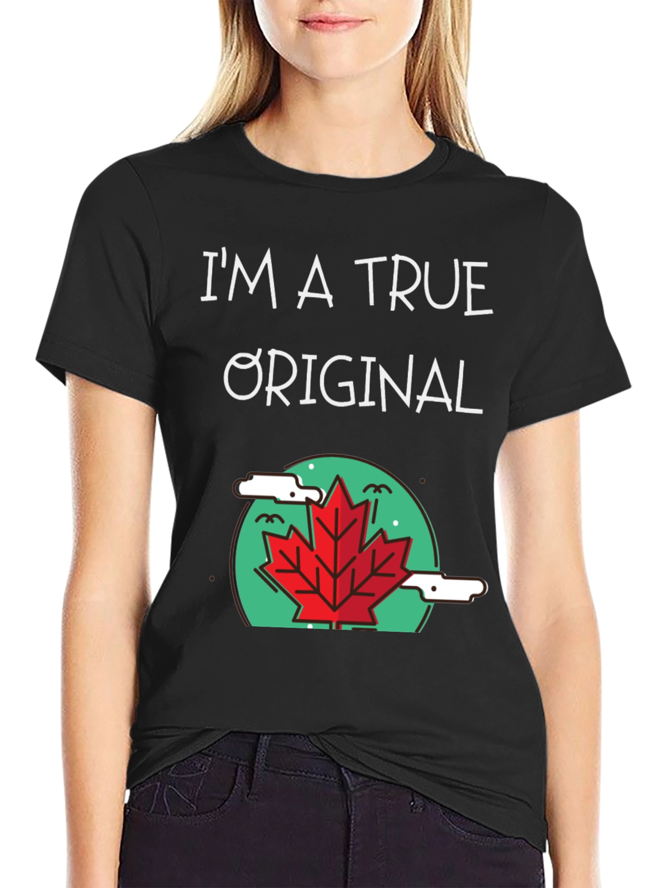 True Original Maple Leaf Graphic T-Shirt