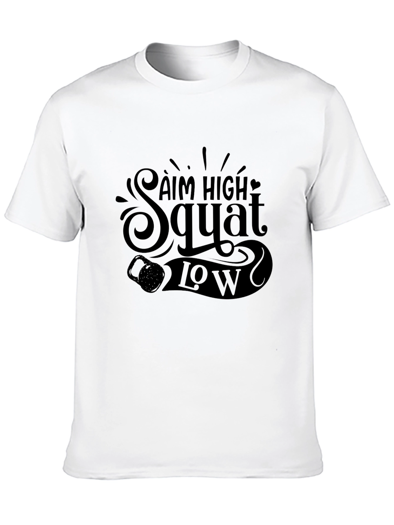 Aim High Squat Low Graphic Tee