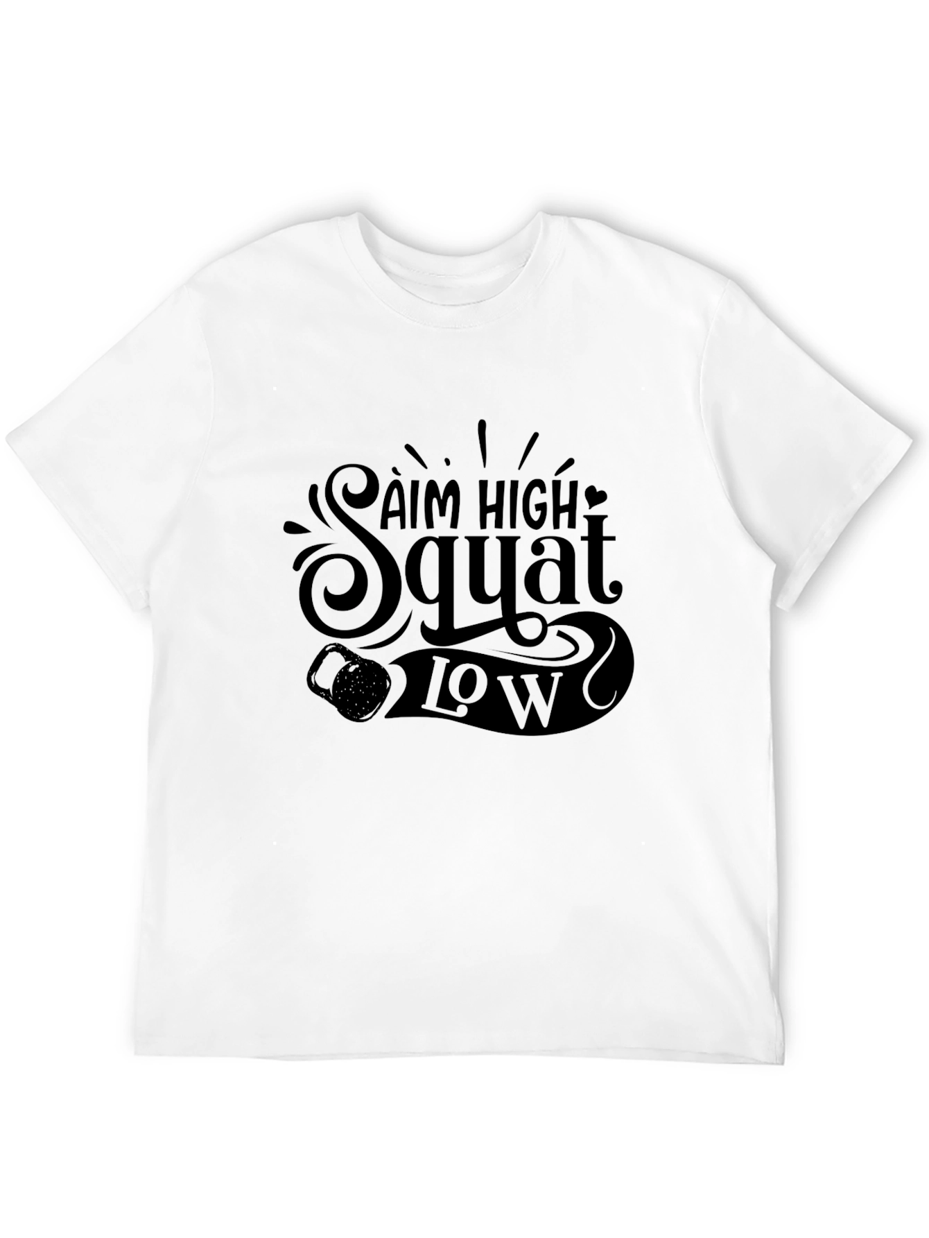 Aim High Squat Low Graphic Tee
