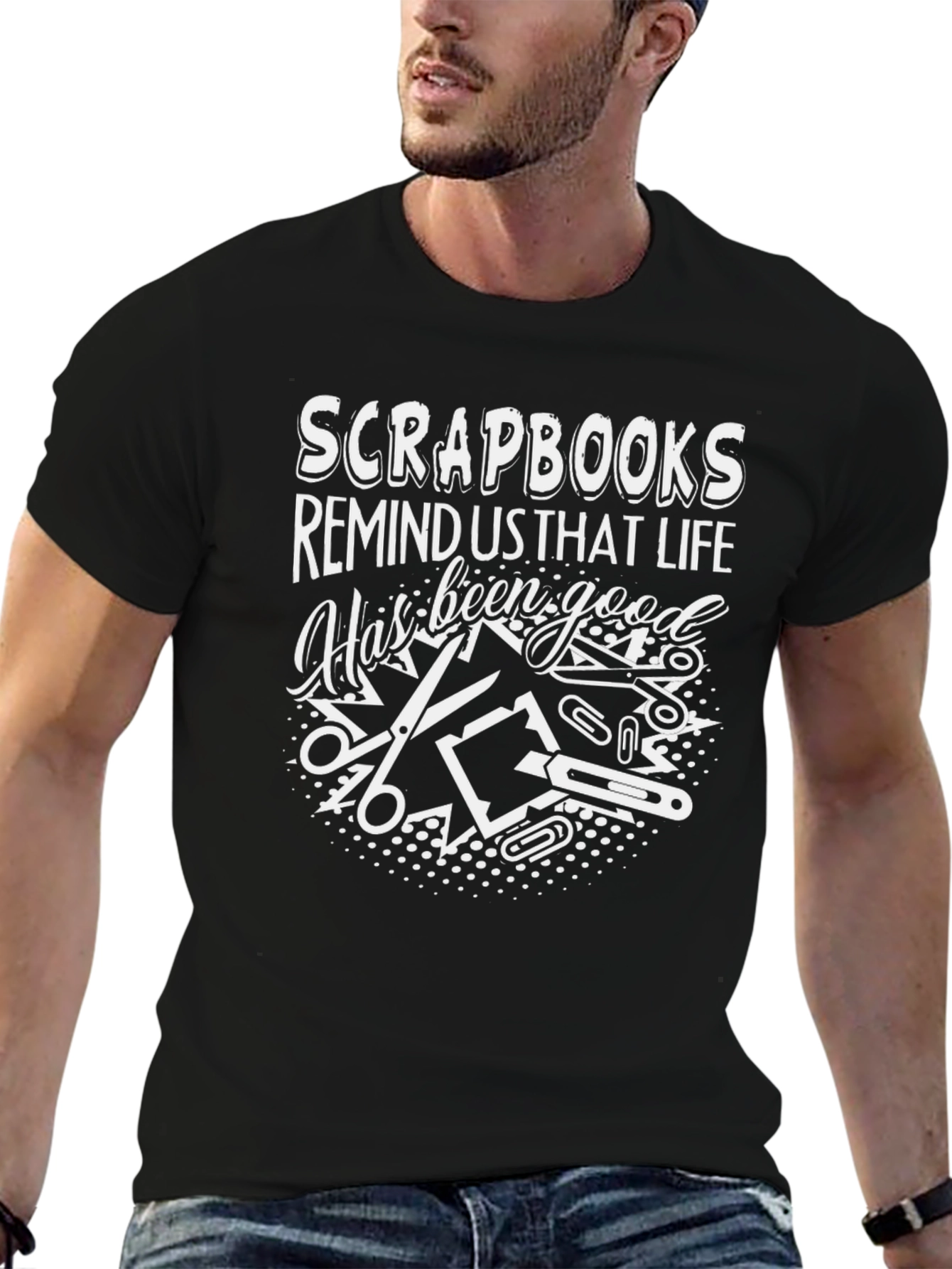 Scrapbook Lover Graphic Tee - Life Has Been Good