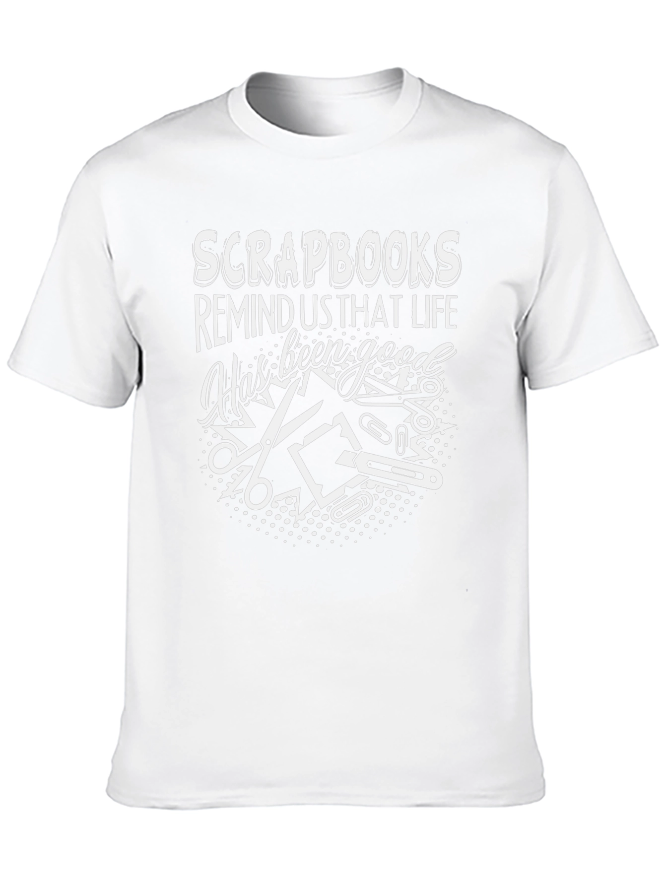 Scrapbook Lover Graphic Tee - Life Has Been Good
