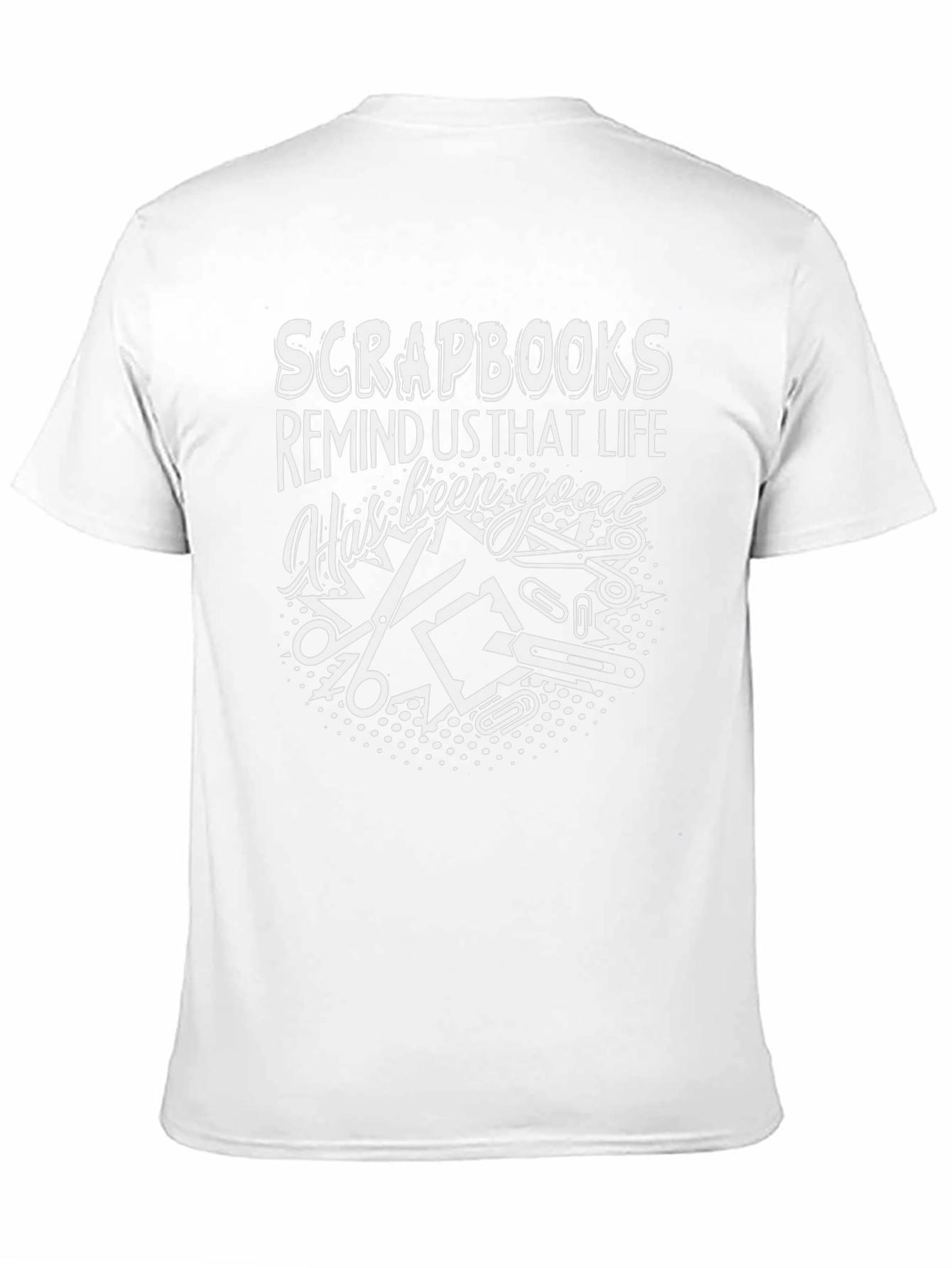 Scrapbook Lover Graphic Tee - Life Has Been Good