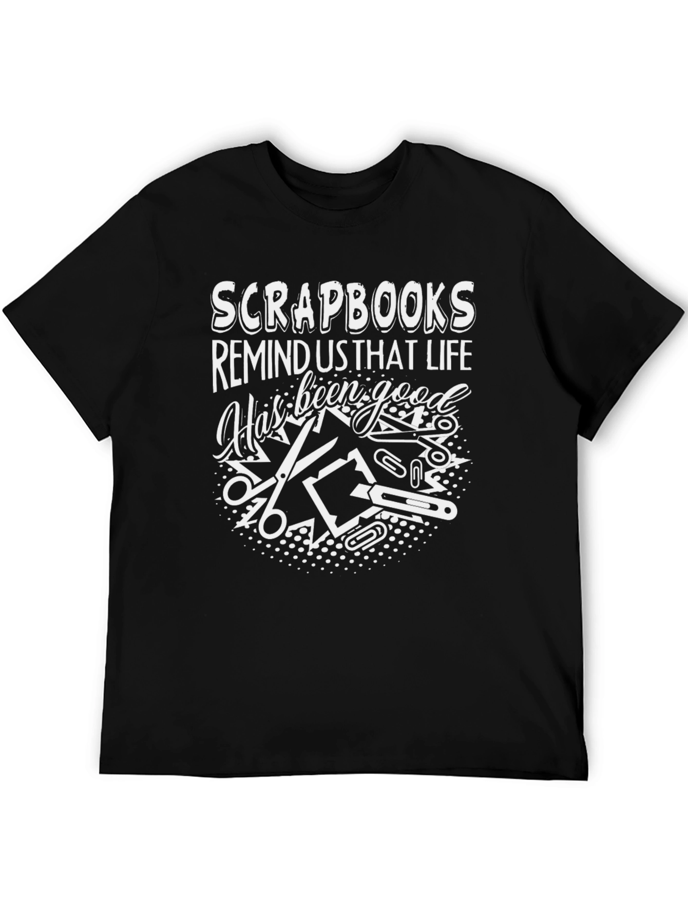 Scrapbook Lover Graphic Tee - Life Has Been Good