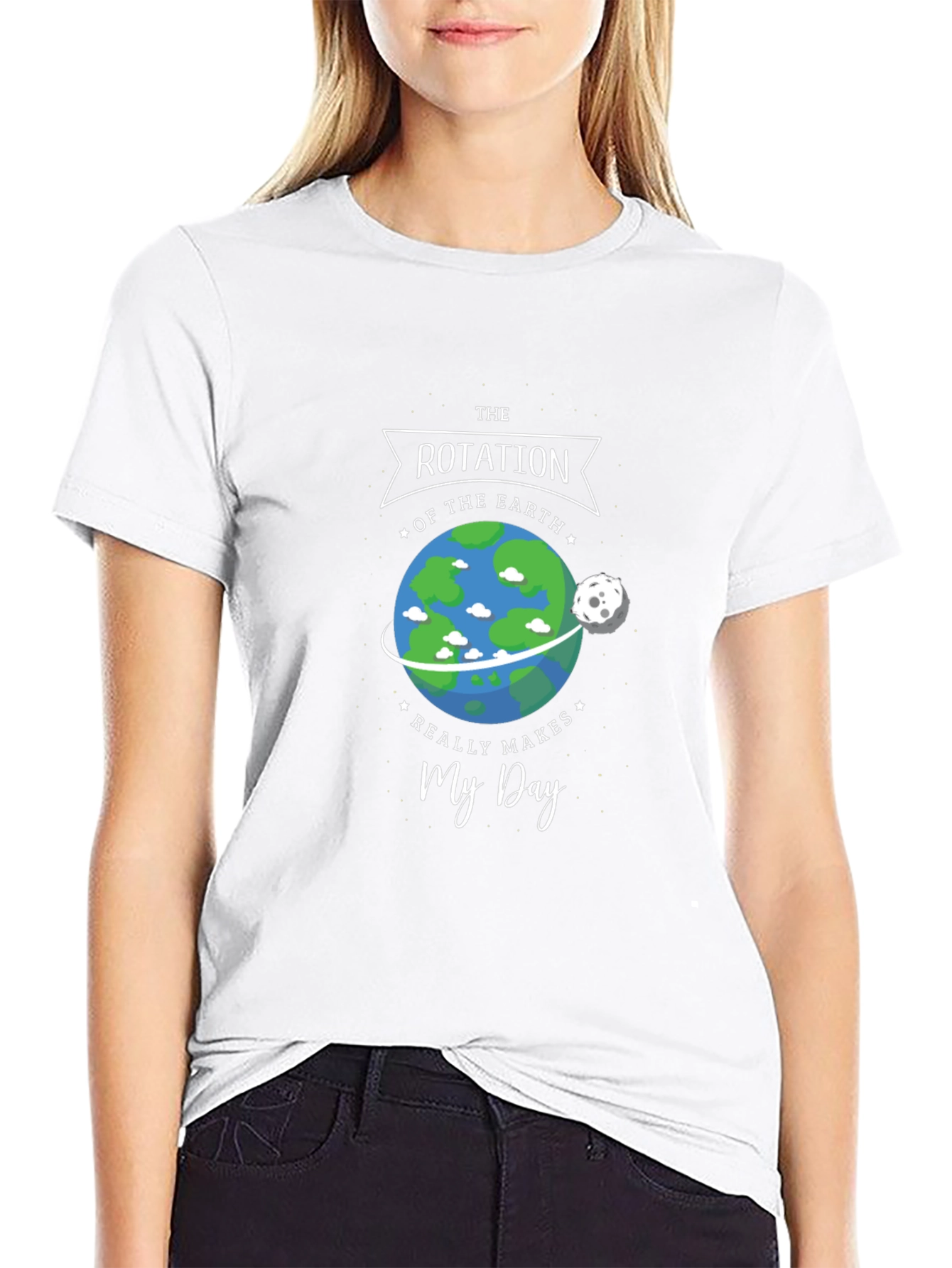 Earth Rotation Makes My Day Graphic Tee