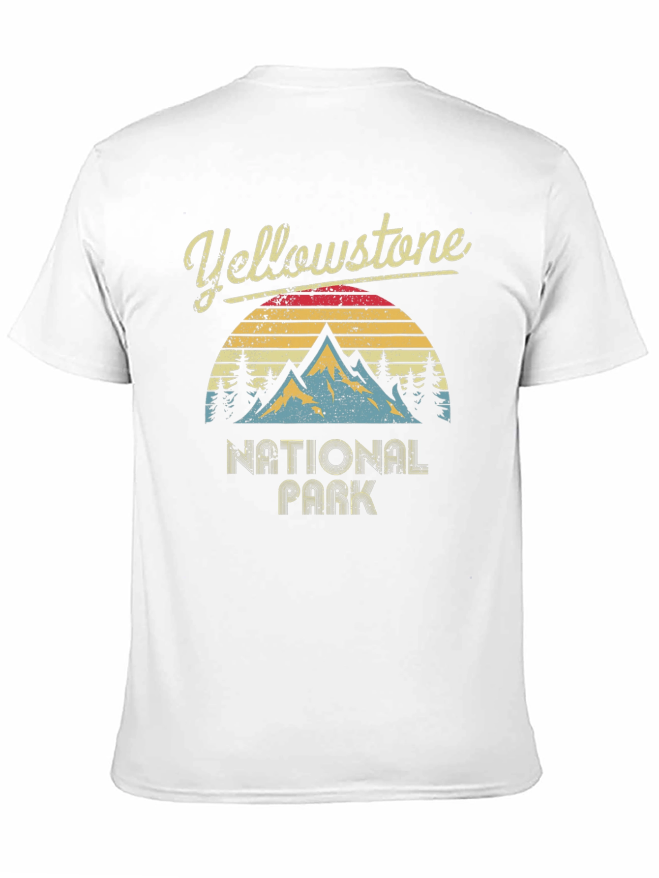 Yellowstone National Park Retro Graphic Tee