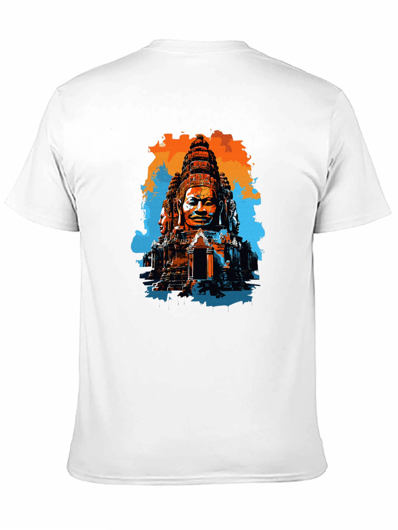 Bayon Temple T-Shirt Angkor Wat Cambodia Black