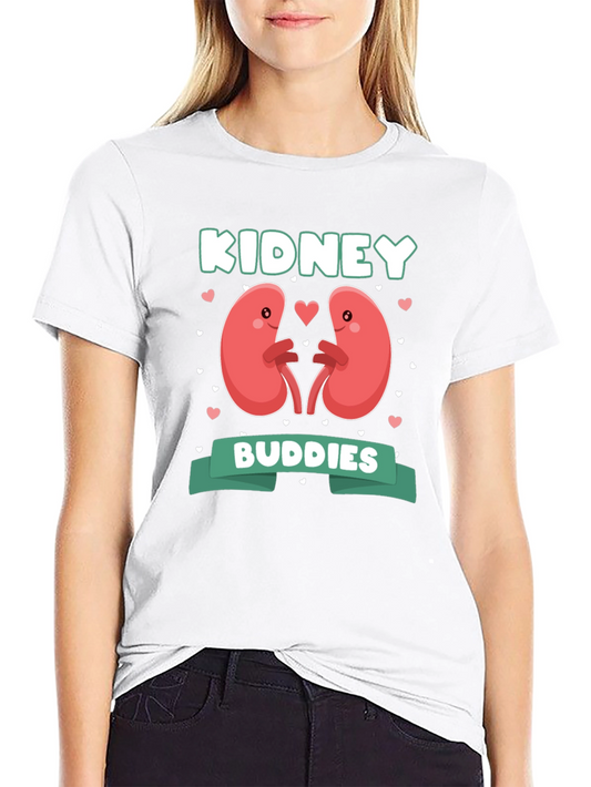 Kidney Buddies T-Shirt - Cute Organ Support Tee