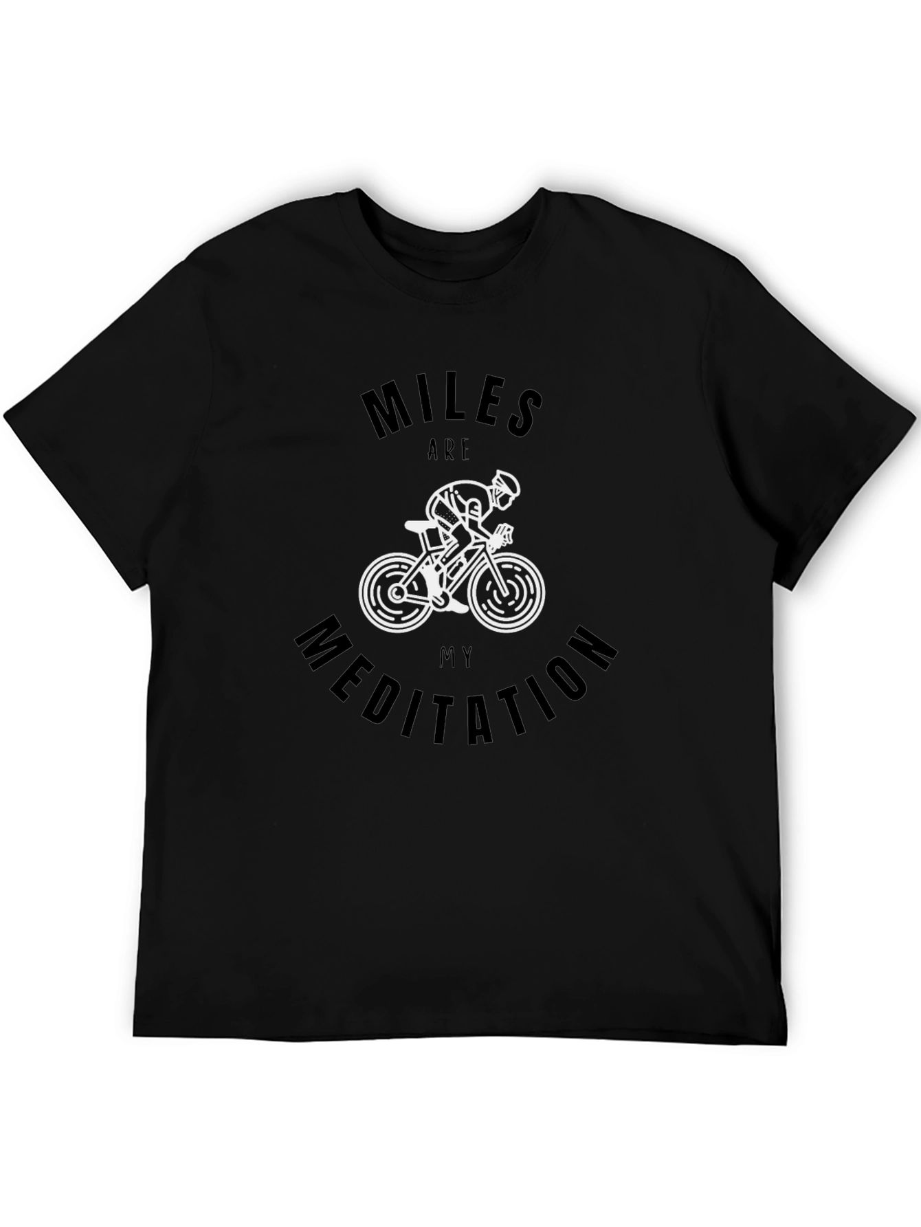 Miles are My Meditation Cycling T-Shirt