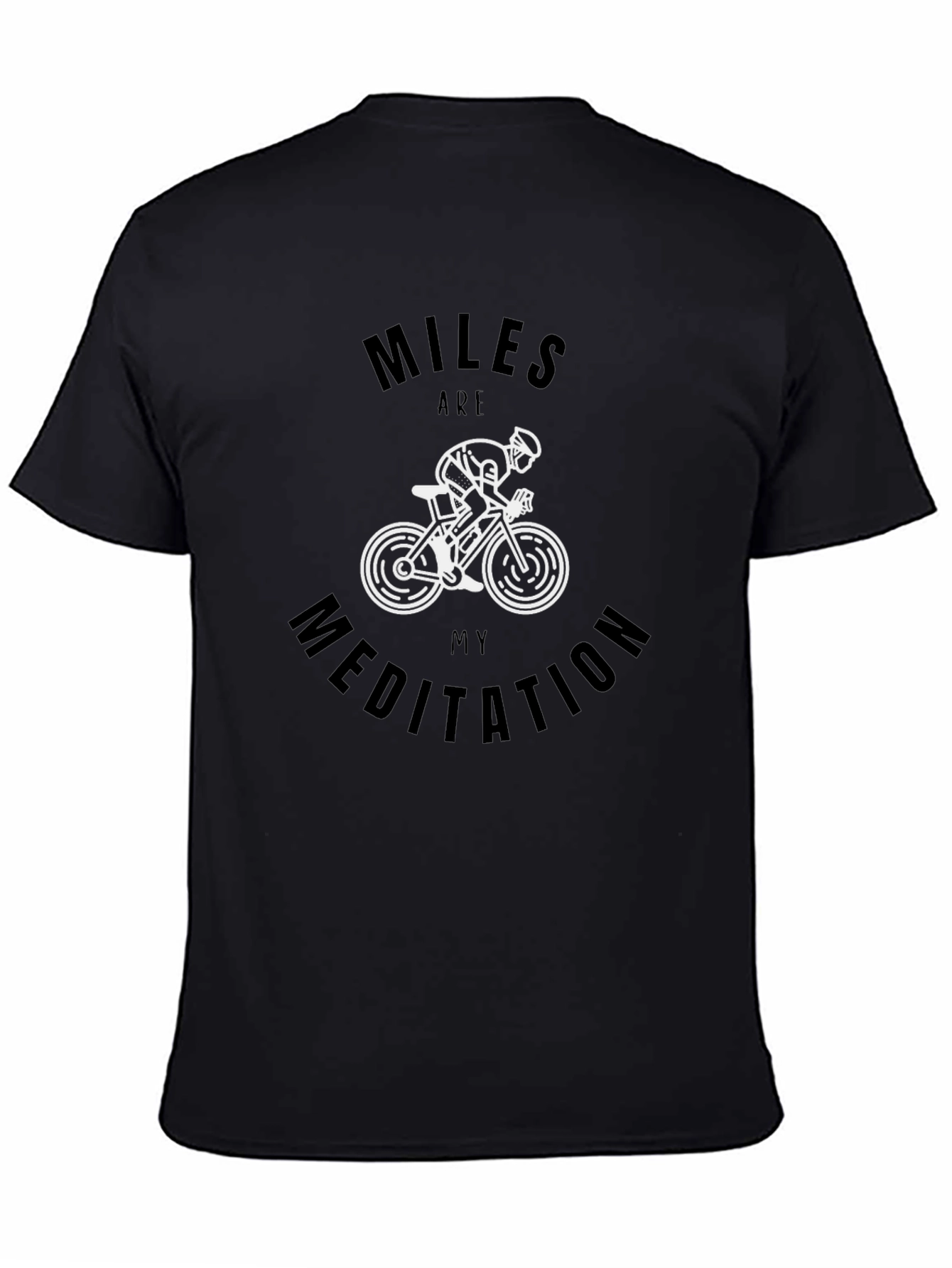 Miles are My Meditation Cycling T-Shirt