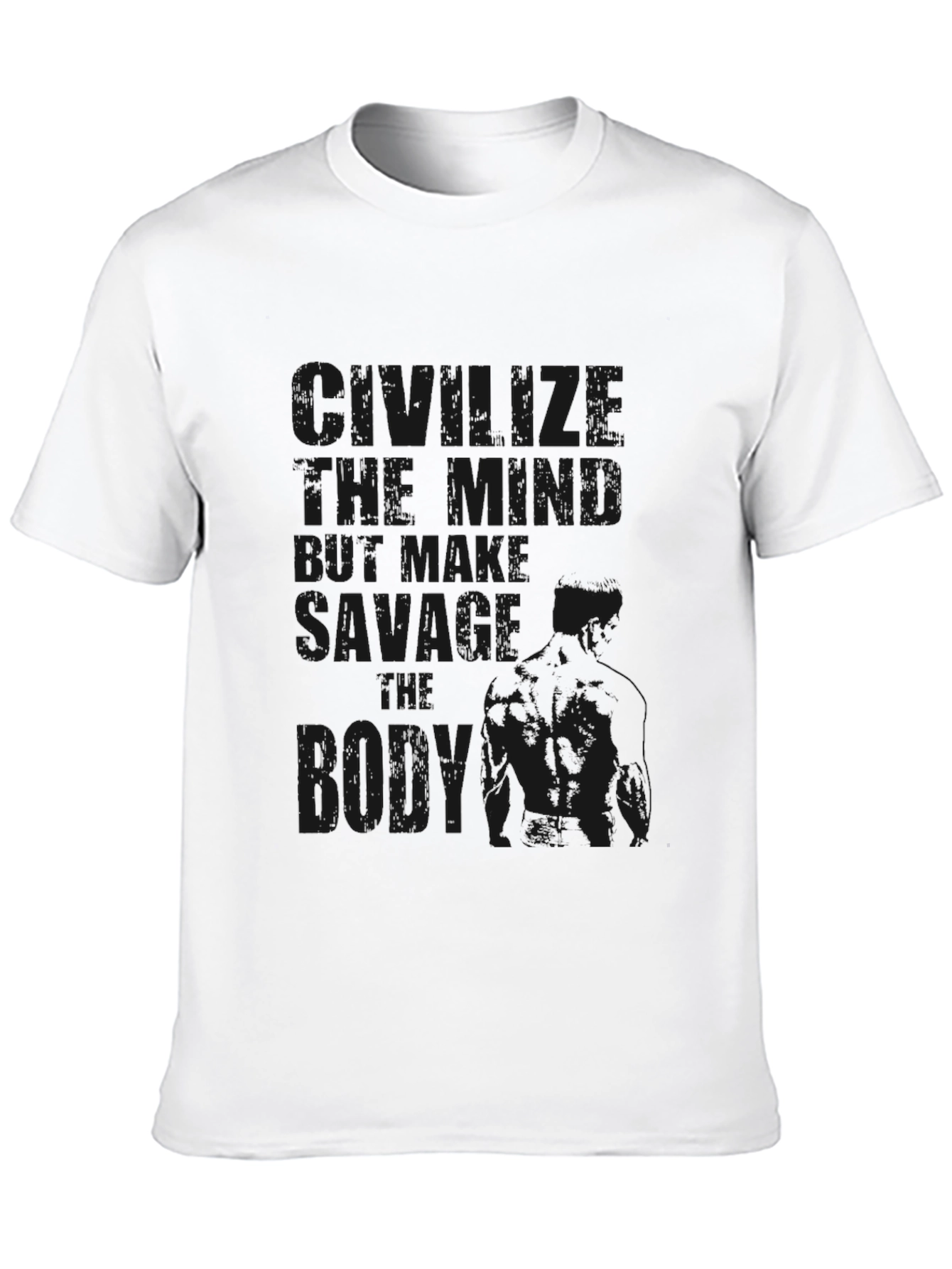 Savage Born T-Shirt - Mens Black Tee