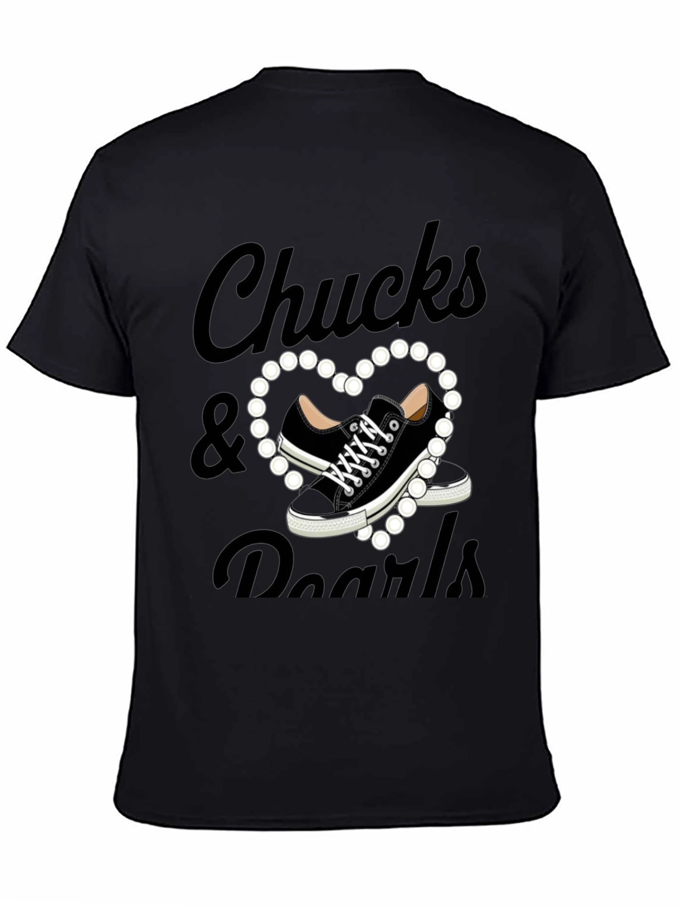 Chucks & Pearls Graphic T-Shirt