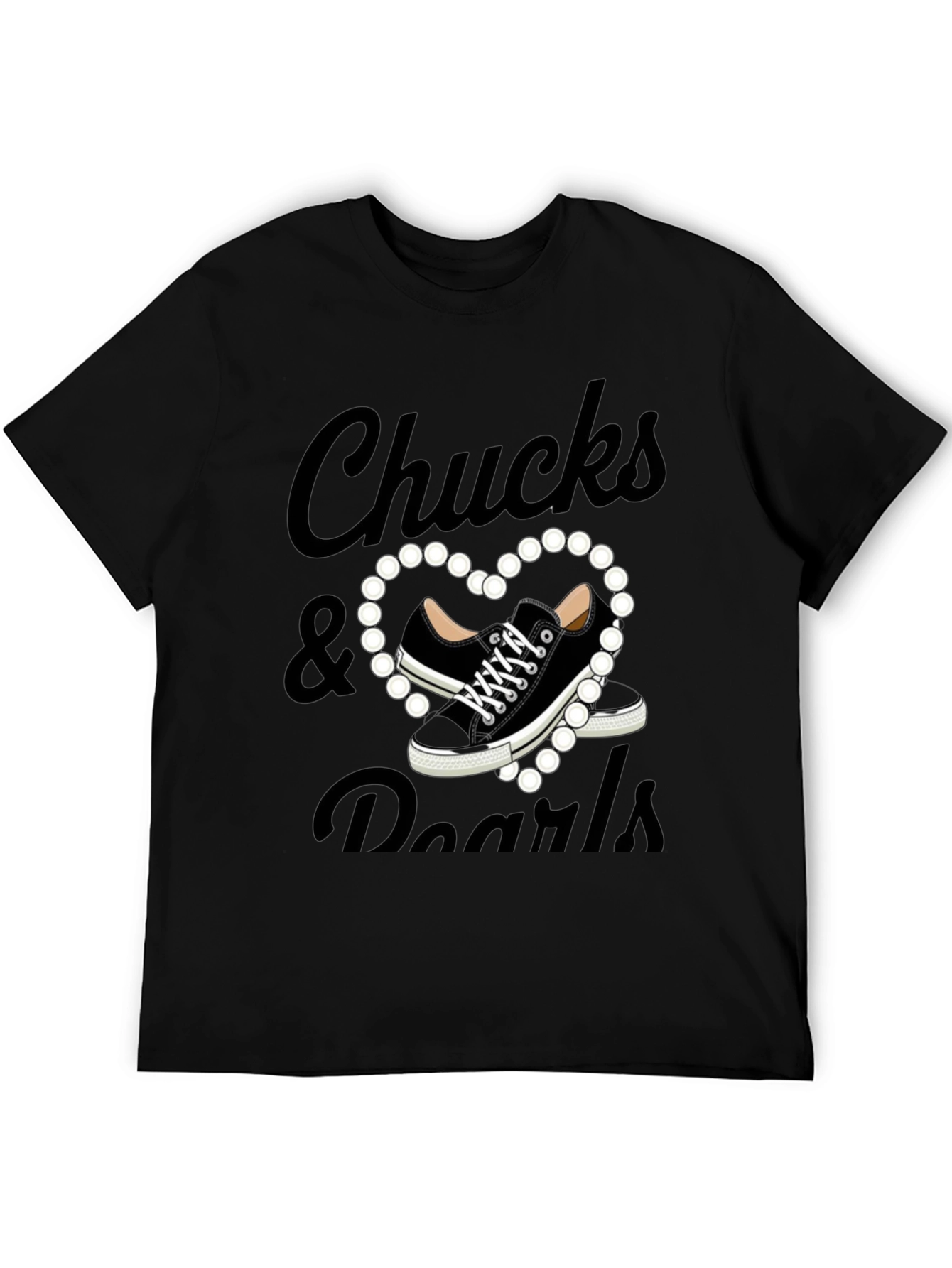 Chucks & Pearls Graphic T-Shirt