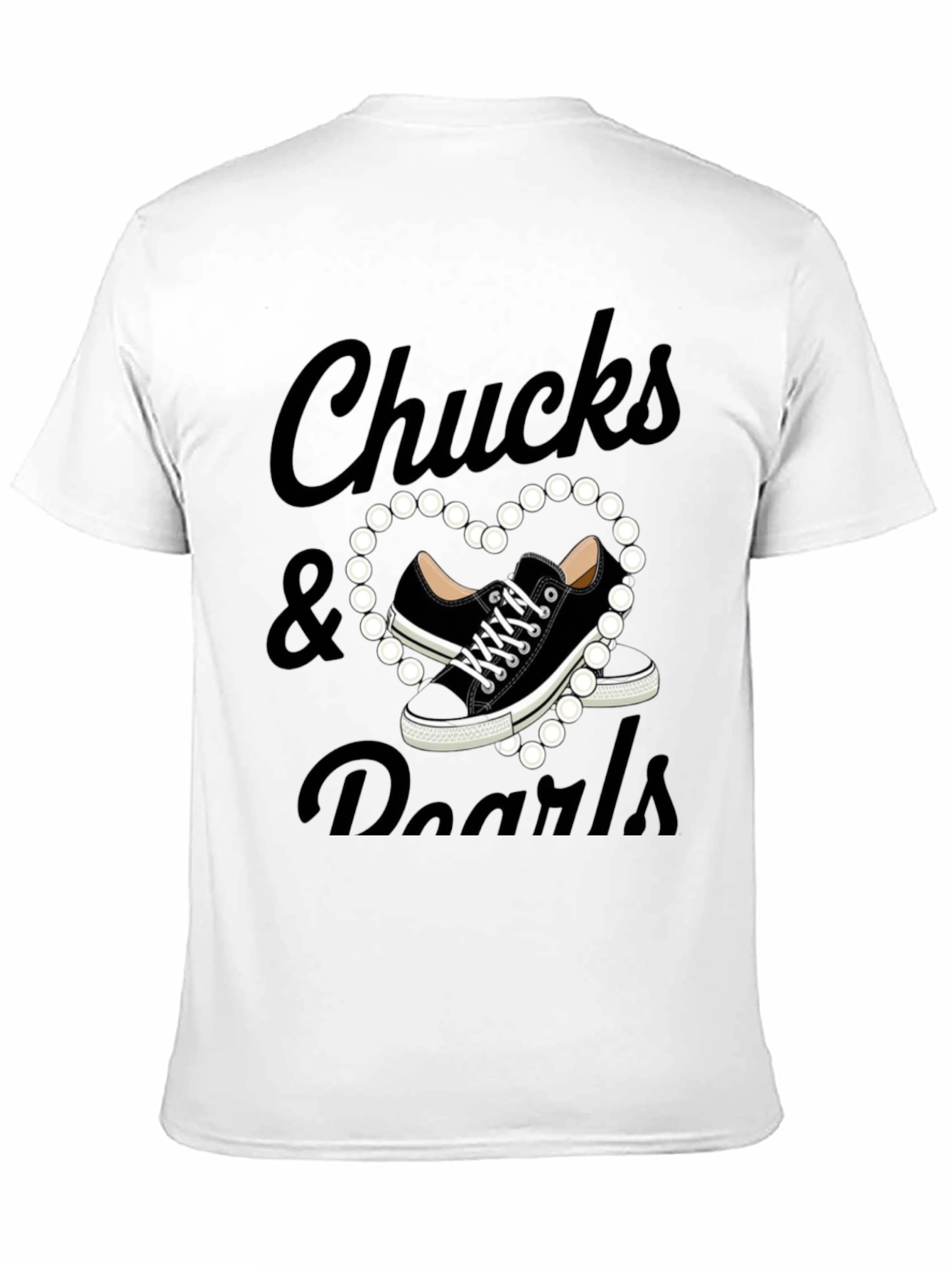Chucks & Pearls Graphic T-Shirt