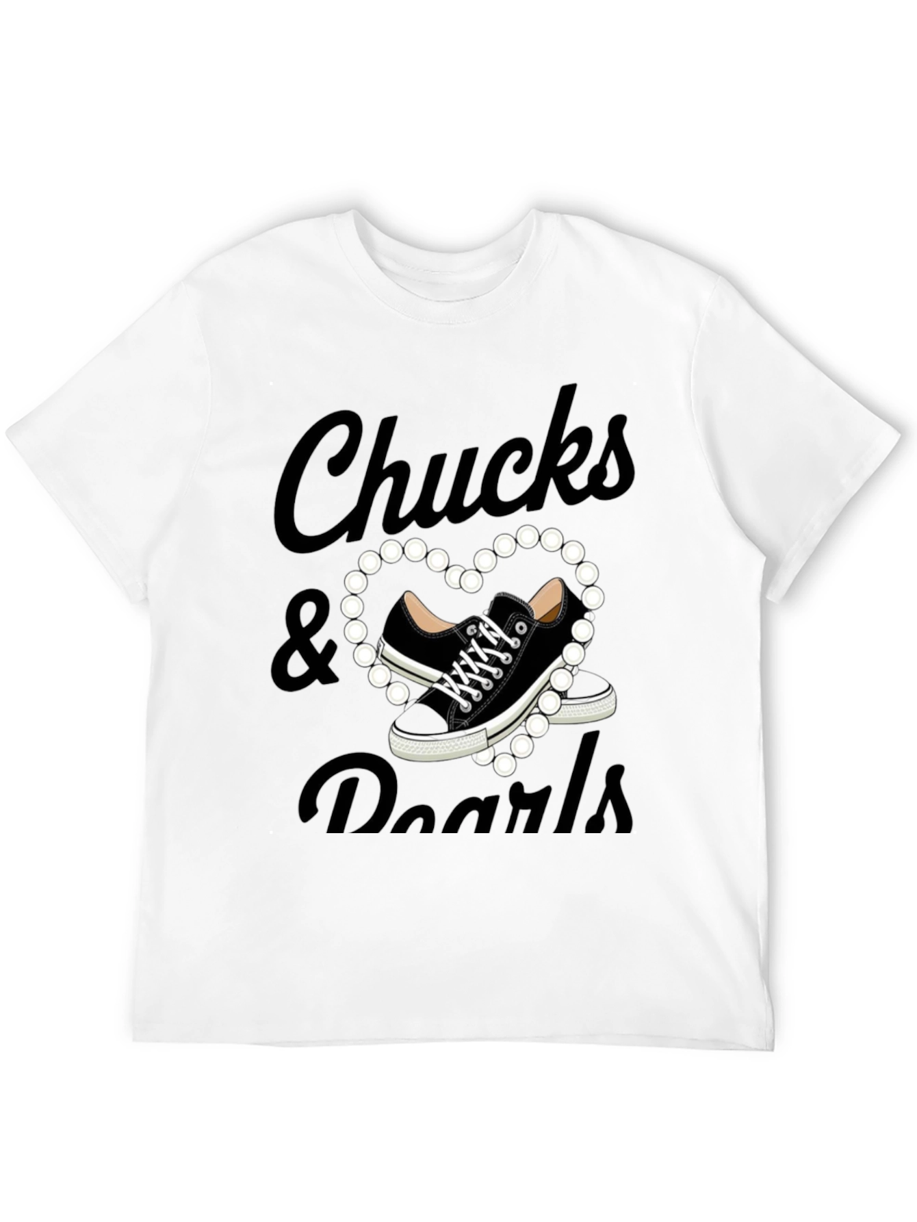 Chucks & Pearls Graphic T-Shirt