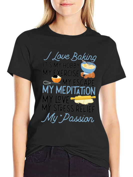 I Love Baking Graphic T-Shirt