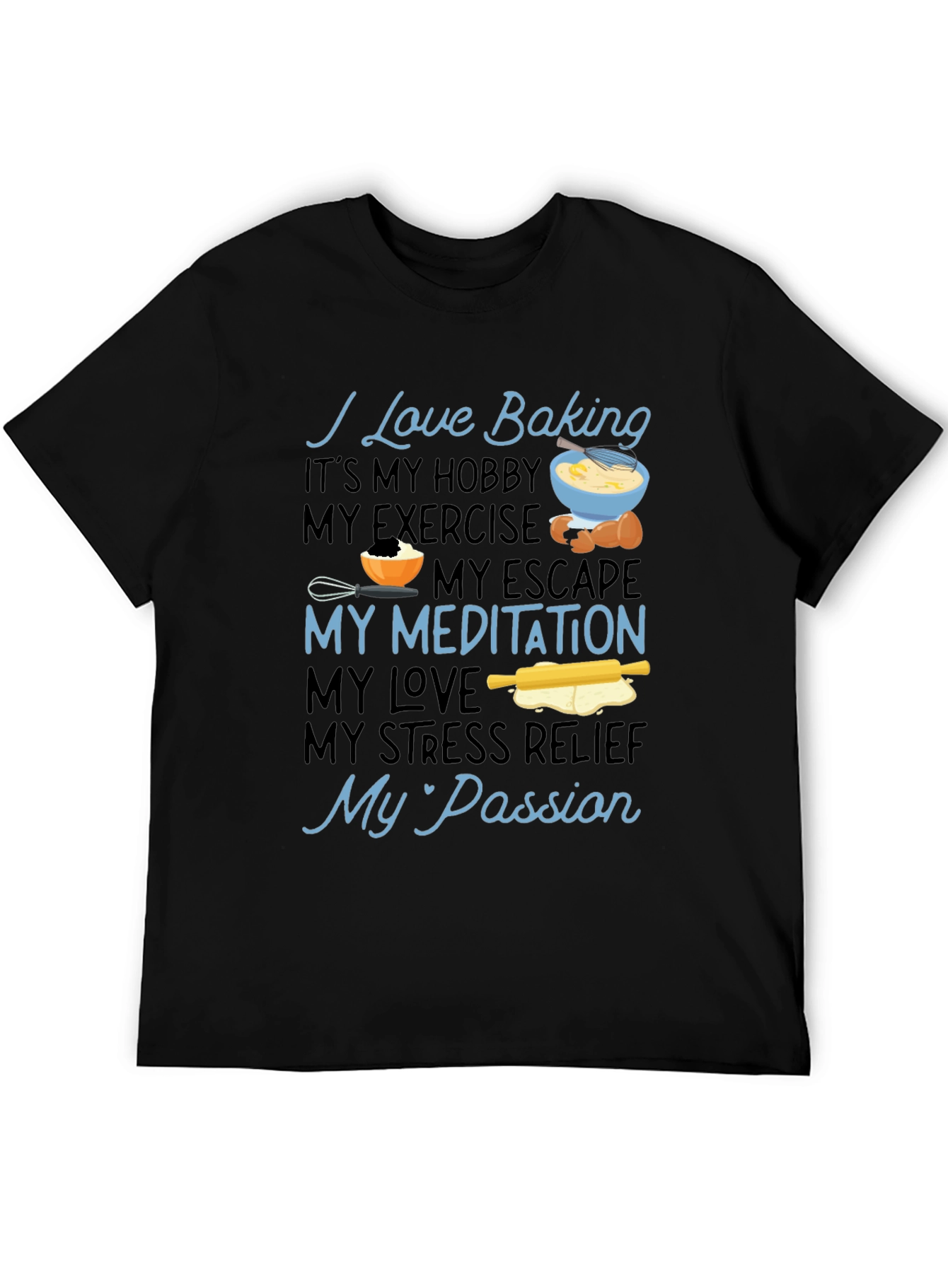 I Love Baking Graphic T-Shirt