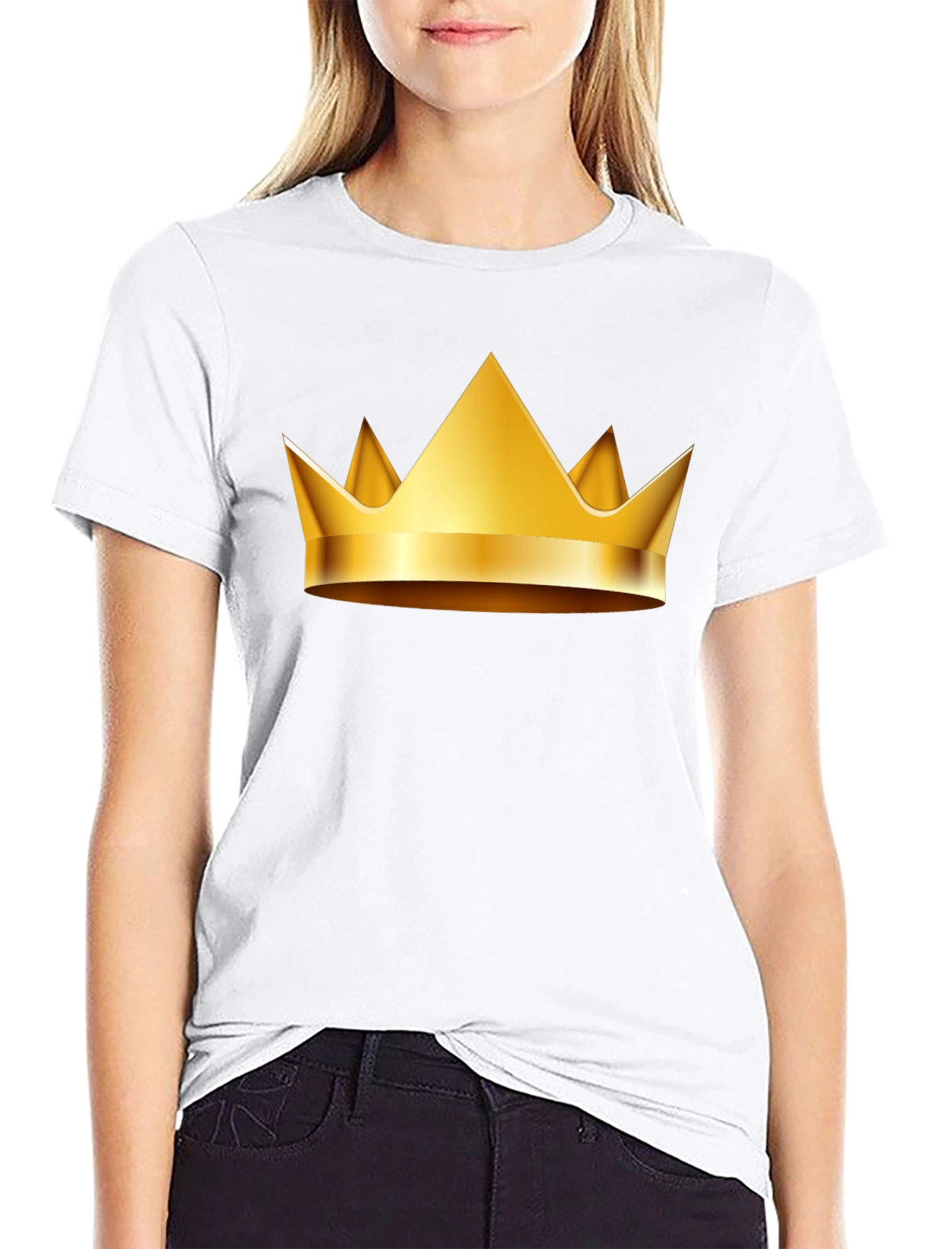 Golden Crown Graphic Tee - King/Queen T-Shirt
