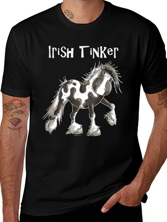 Irish Tinker Horse Graphic T-Shirt