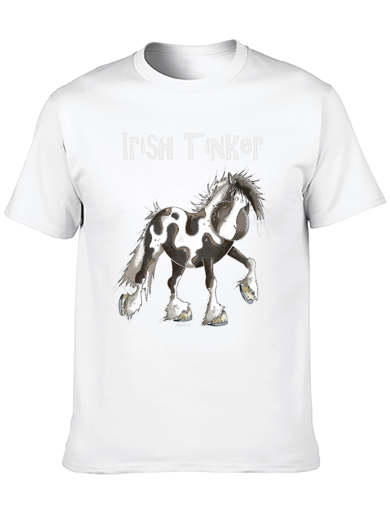 Irish Tinker Horse Graphic T-Shirt