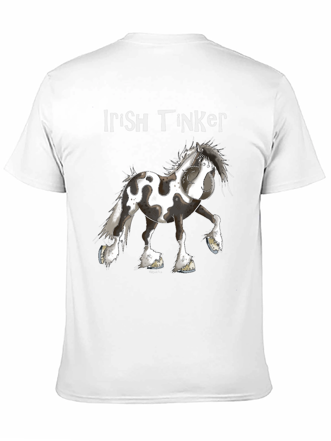 Irish Tinker Horse Graphic T-Shirt