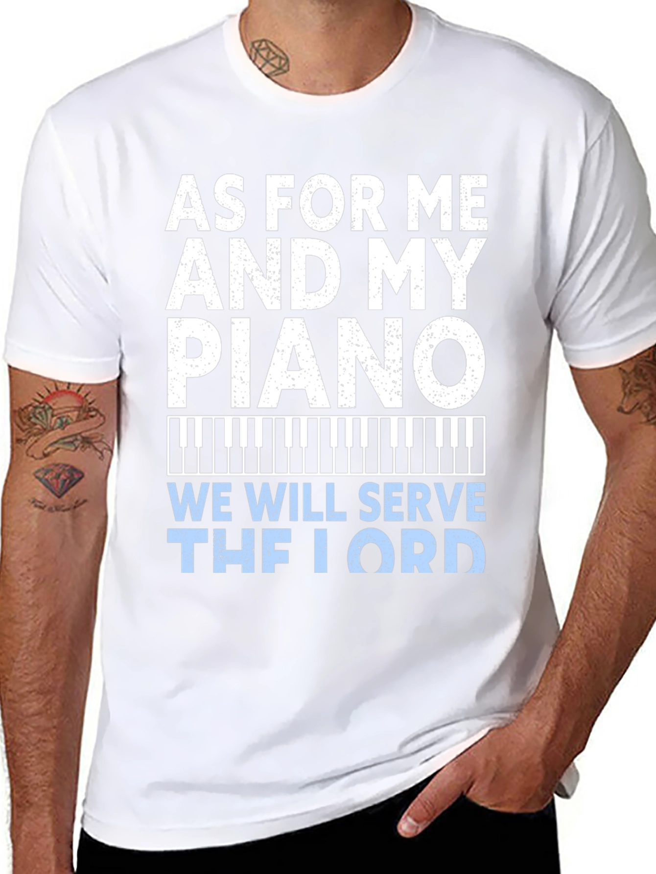 As For Me and My Piano T-Shirt