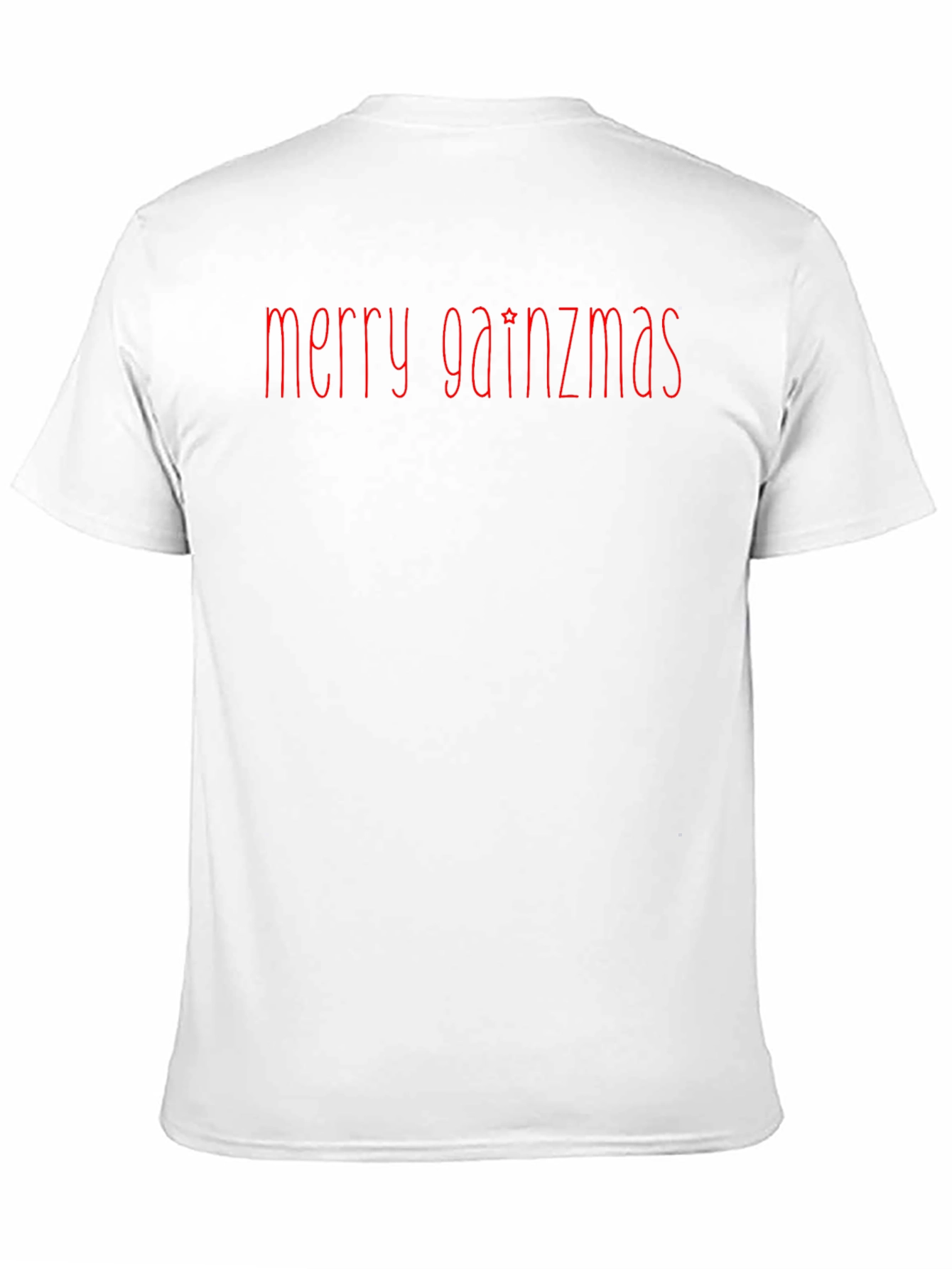 Merry Gainzmas Black T-Shirt