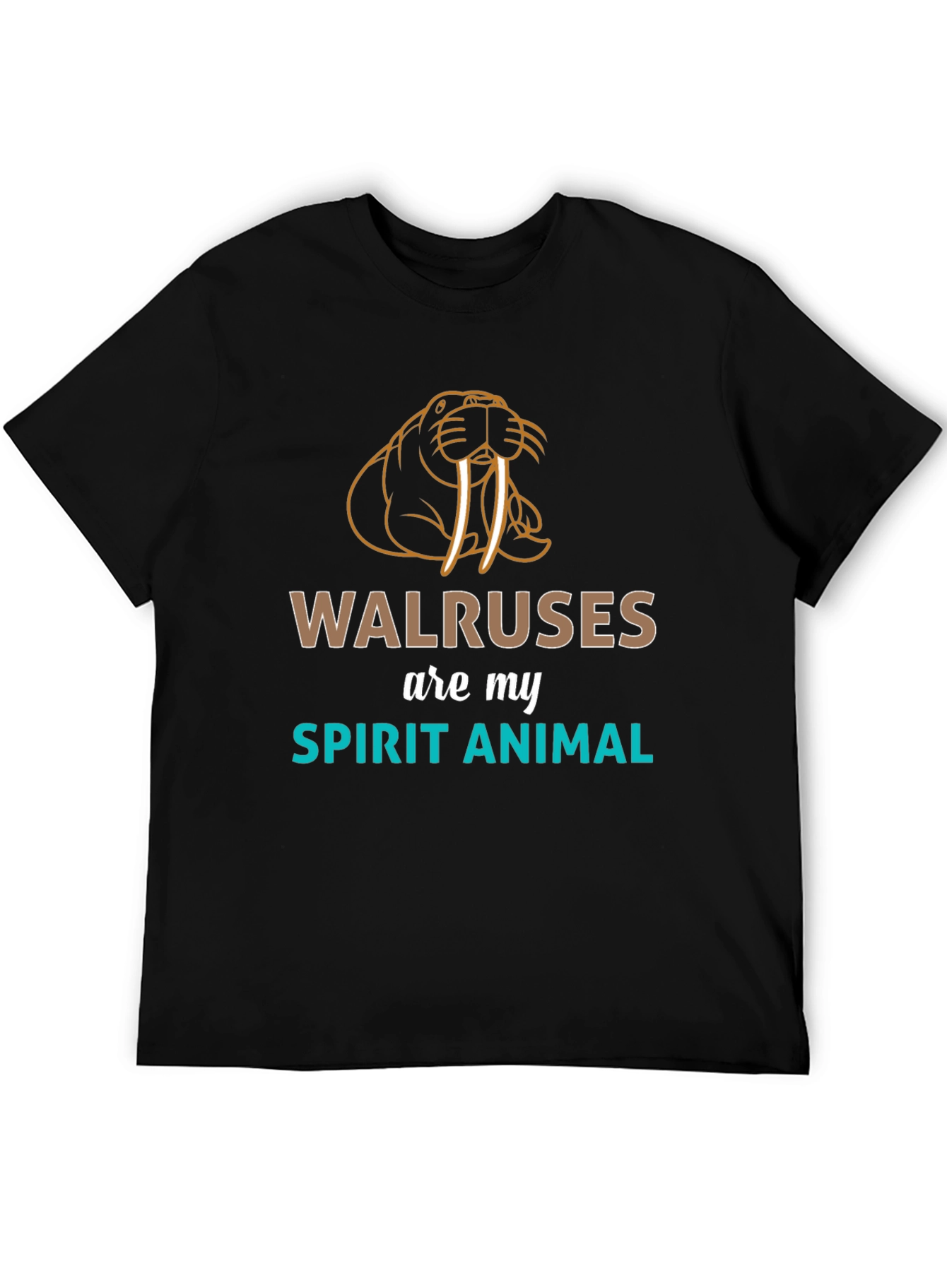 Walrus Spirit Animal Graphic Tee