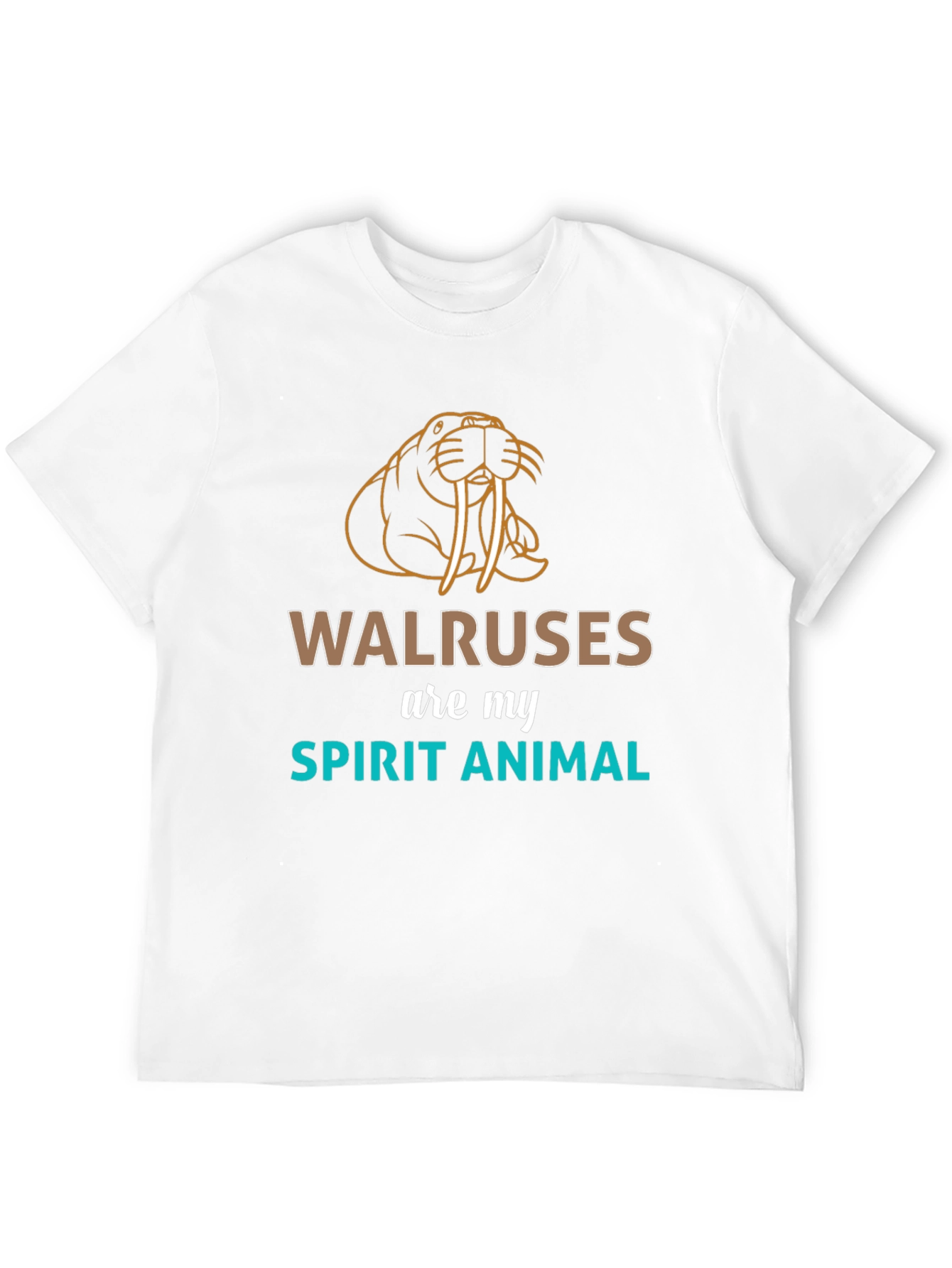 Walrus Spirit Animal Graphic Tee